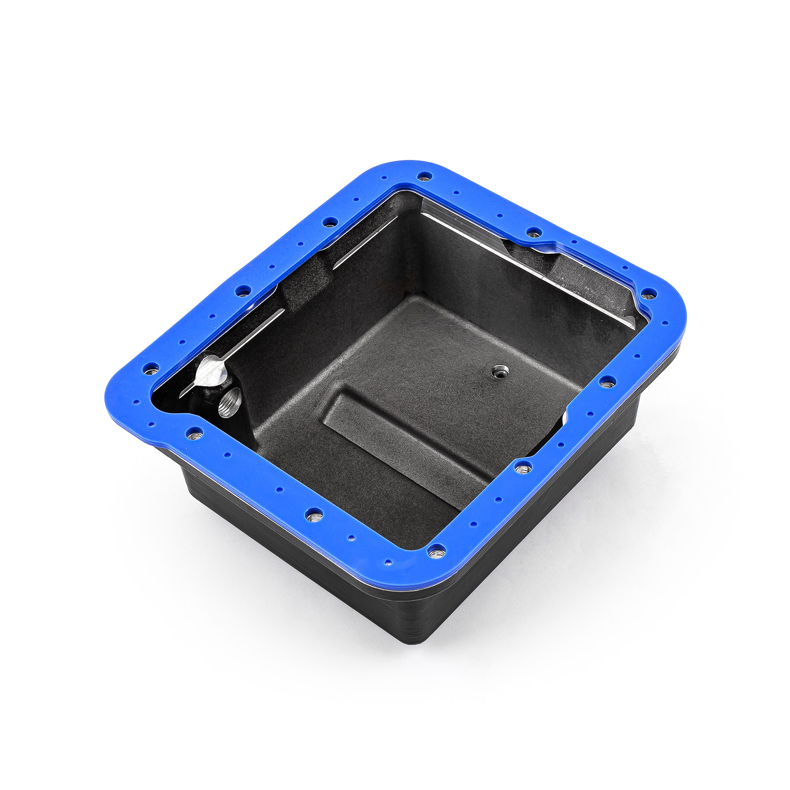 Speedmaster® PCE221.1022 Ford C4 High Volume Transmission Oil Pan Cast Aluminum Finned Black [2qt]