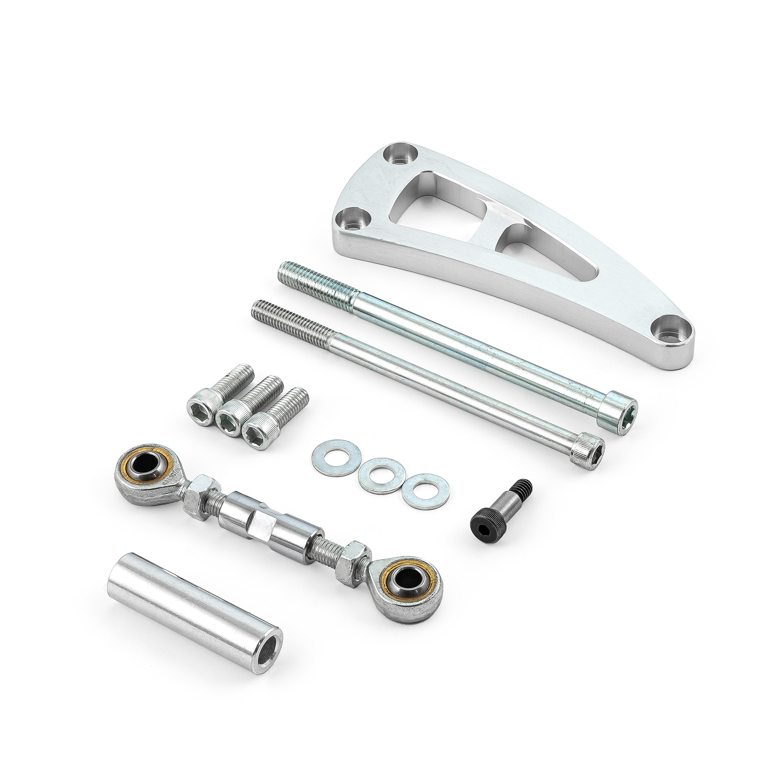 Speedmaster® PCE232.1004 Chevy BBC 454 Long Water Pump High Mount Aluminum Alternator Bracket Polished