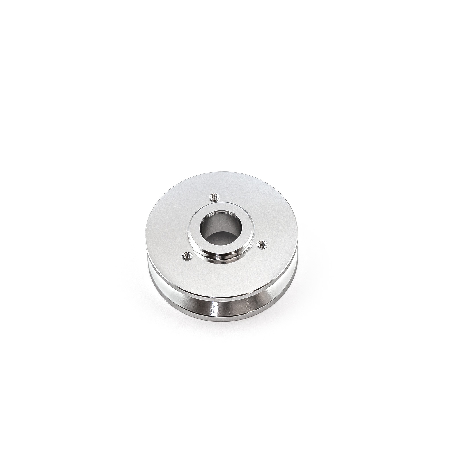Speedmaster® PCE238.1002 Universal Chevy Ford Single Groove Aluminum Alternator Pulley Polished