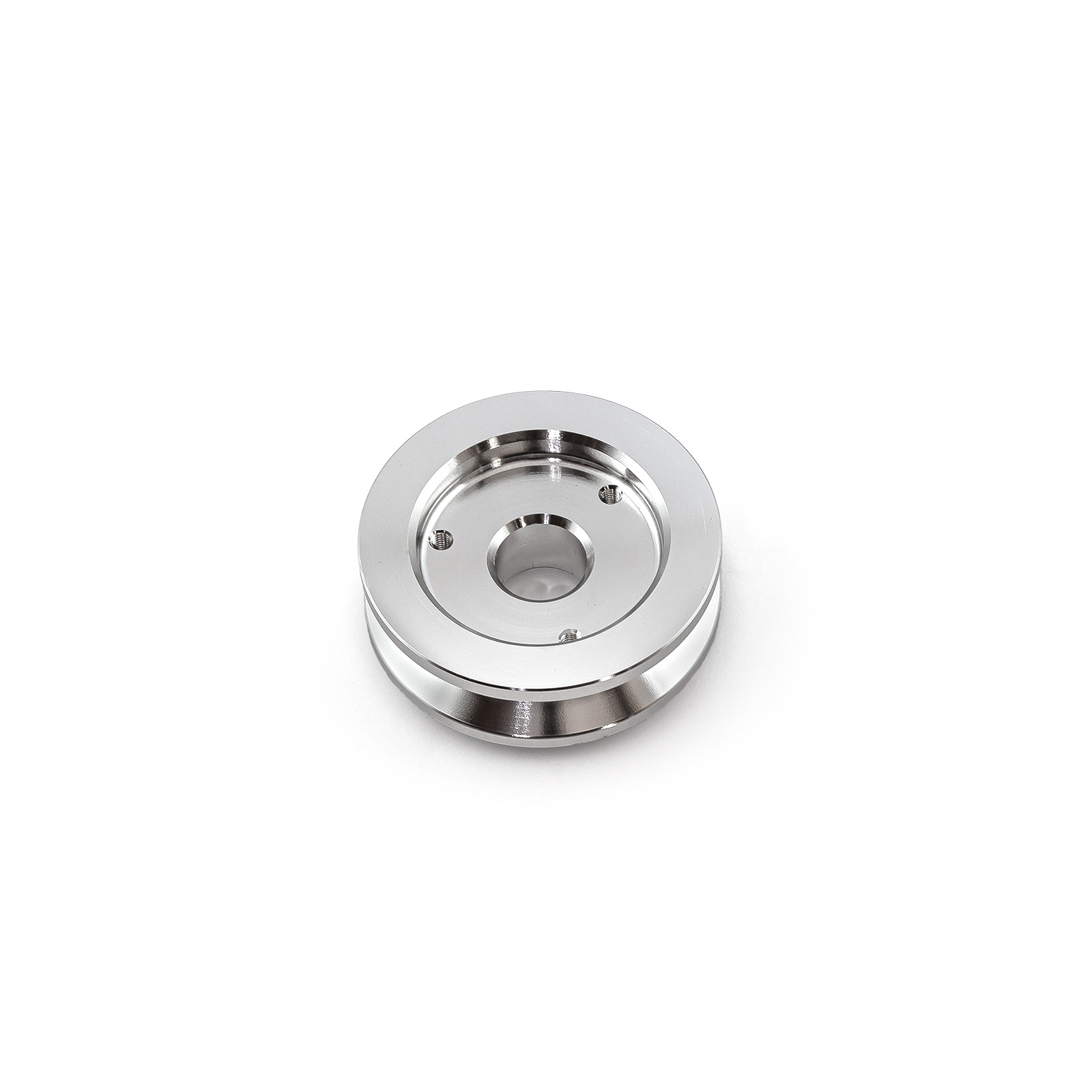 Speedmaster® PCE238.1002 Universal Chevy Ford Single Groove Aluminum Alternator Pulley Polished
