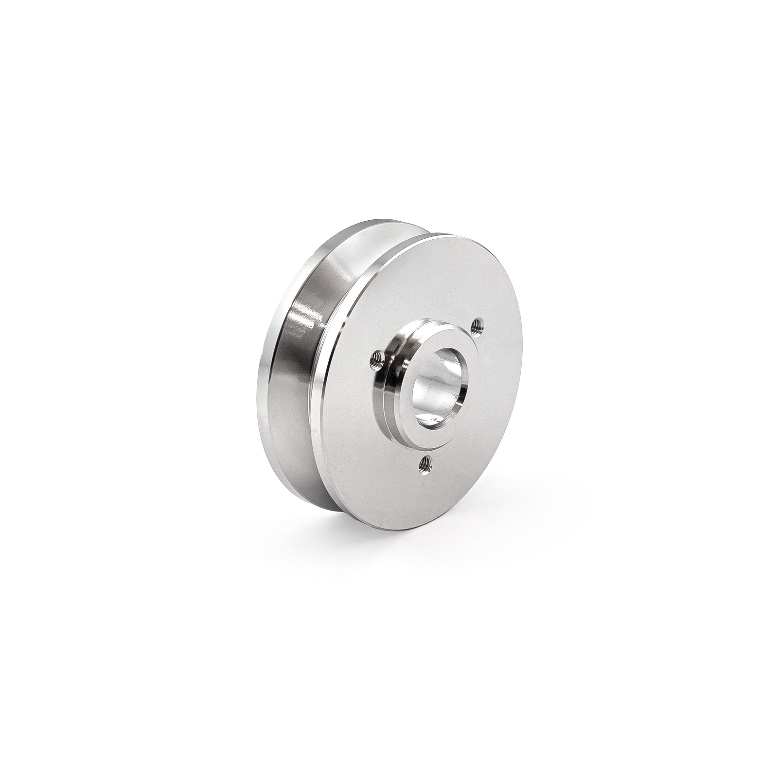 Speedmaster® PCE238.1002 Universal Chevy Ford Single Groove Aluminum Alternator Pulley Polished