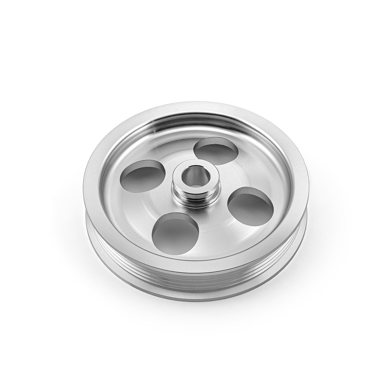Chevy GM Billet Type 2 Serpentine Press On Power Steering Pulley [0.669 in.]