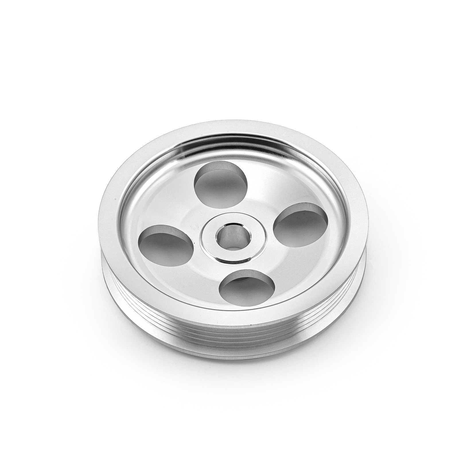 Speedmaster® PCE240.1005 Chevy GM Billet Type 2 Serpentine Press On Power Steering Pulley [0.669 in.]