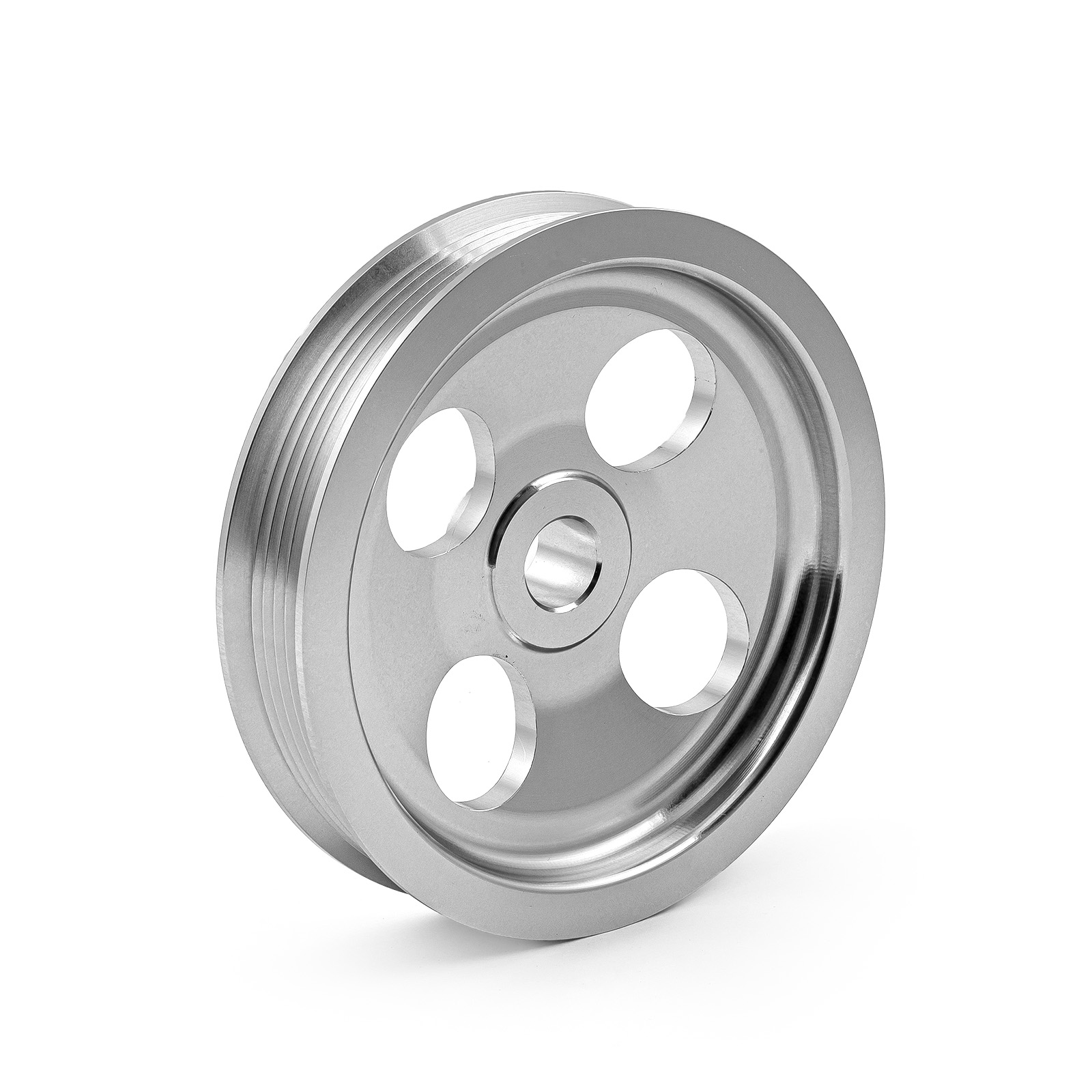 Speedmaster® PCE240.1005 Chevy GM Billet Type 2 Serpentine Press On Power Steering Pulley [0.669 in.]