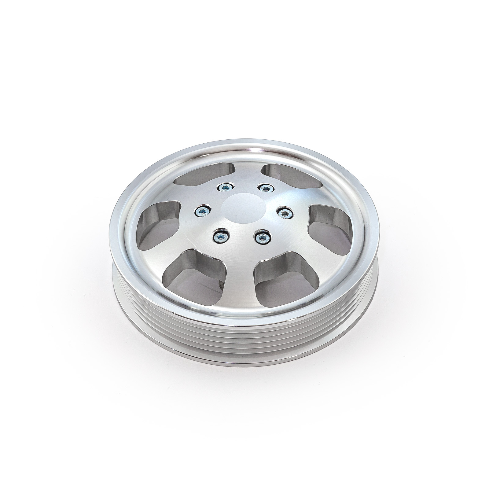 Chevy GM Type 2 Aluminum Serpentine Power Steering Pulley