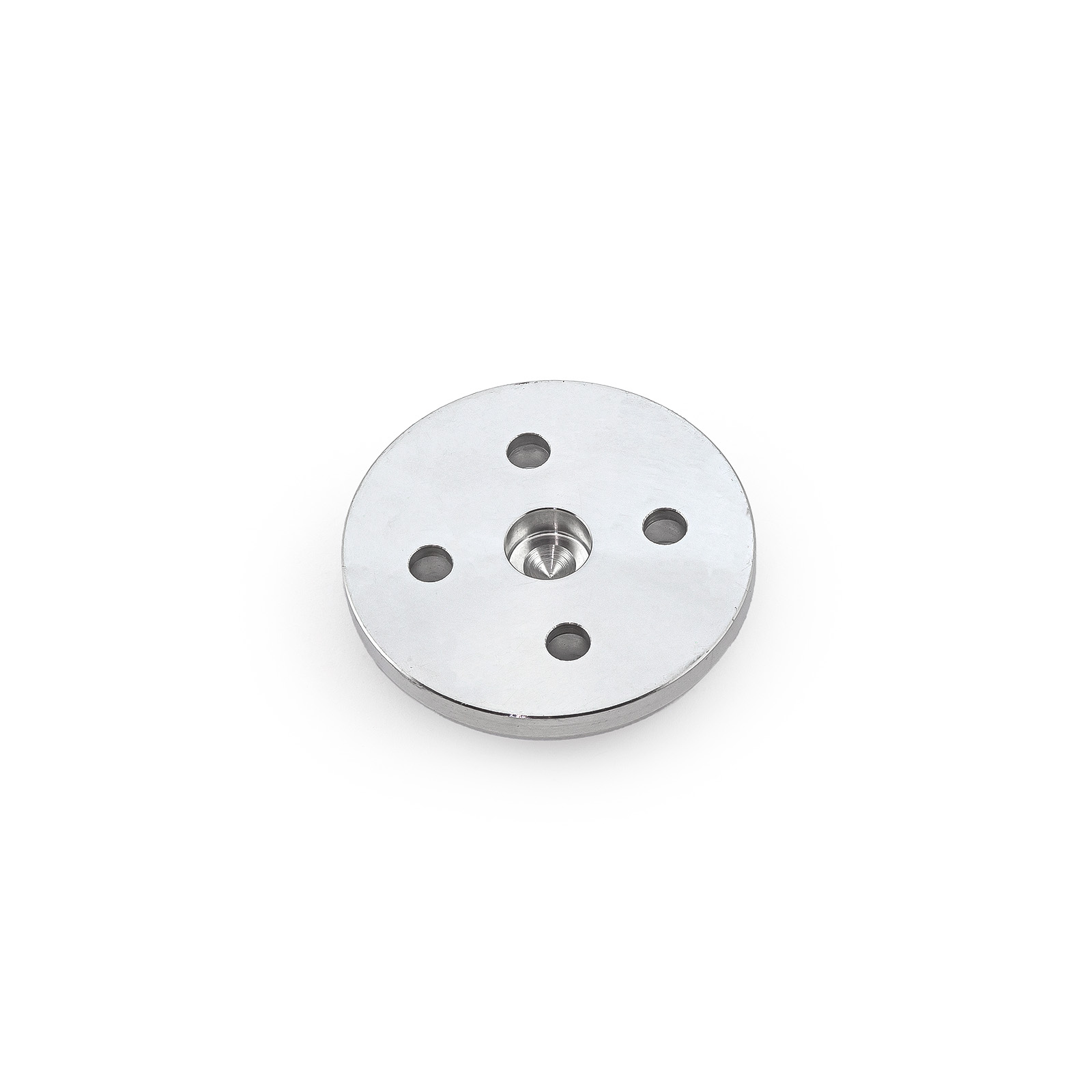 Speedmaster® PCE243.1001 Chevy SBC 350 Short Water Pump Machine Billet Cover [Satin]