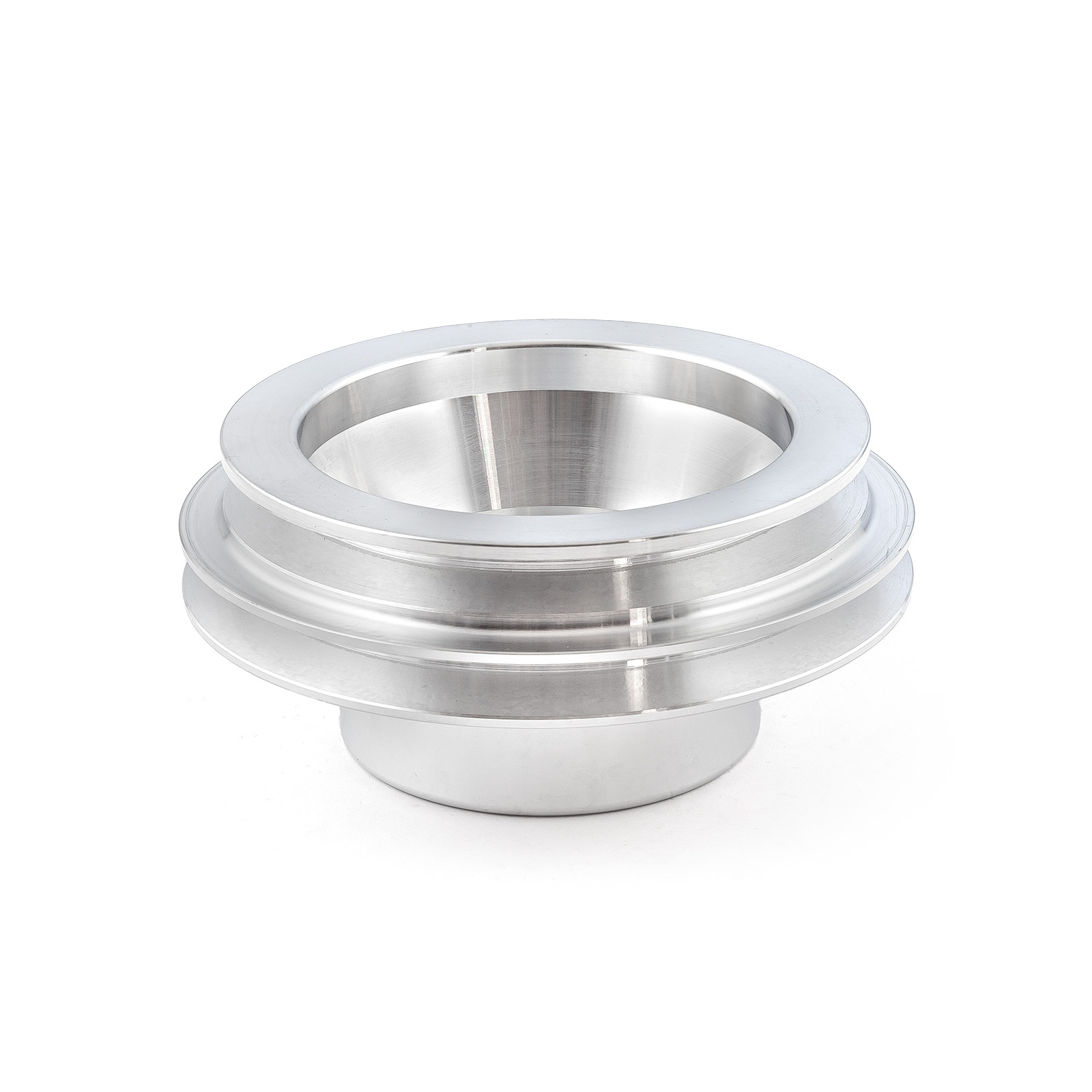 Speedmaster® PCE246.1015 Chevy BBC 454 Billet Aluminum Long Water Pump LWP 2 Groove Pulley