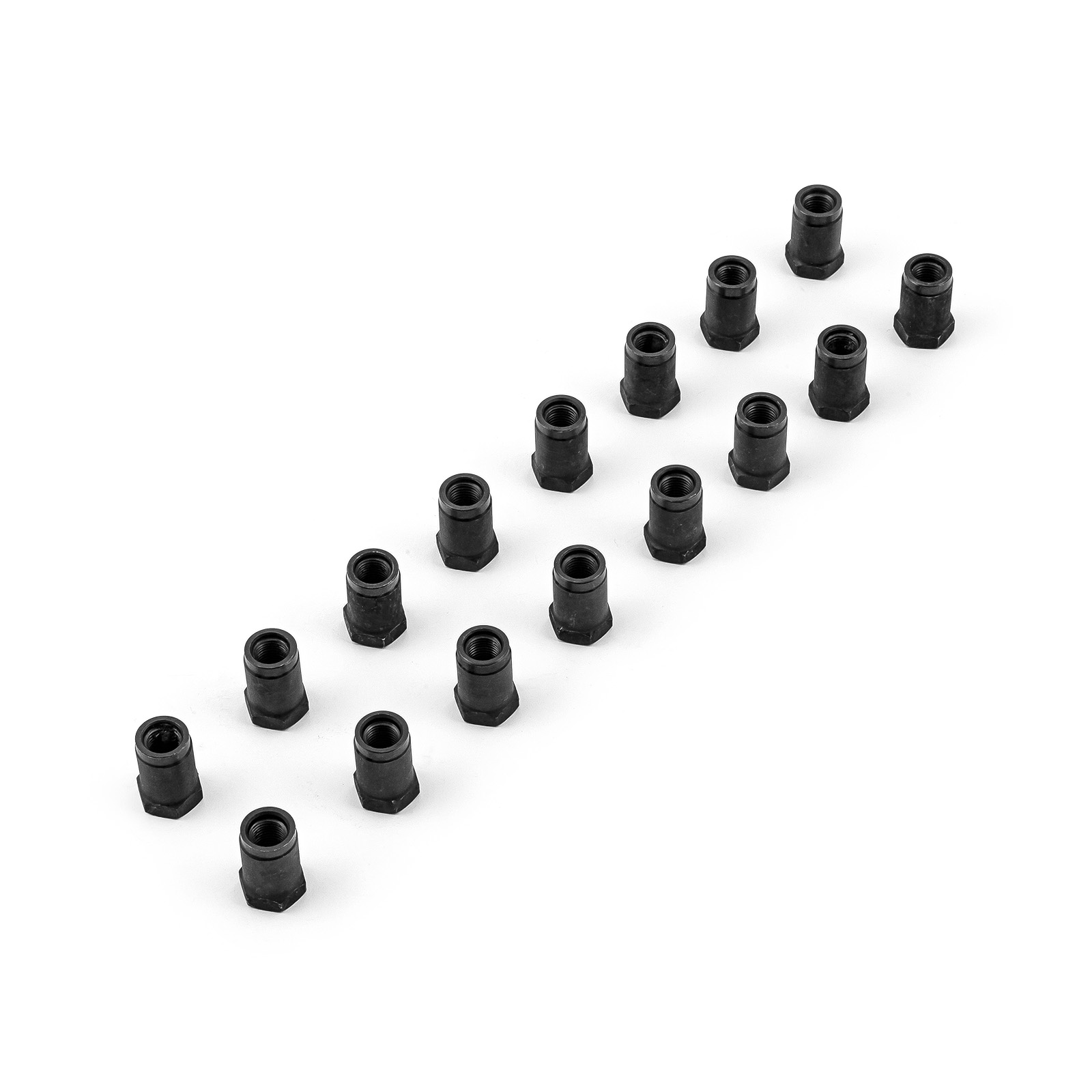 3/8" Polylock Rocker Arm Nut Set (Suits: Stainless Rockers)