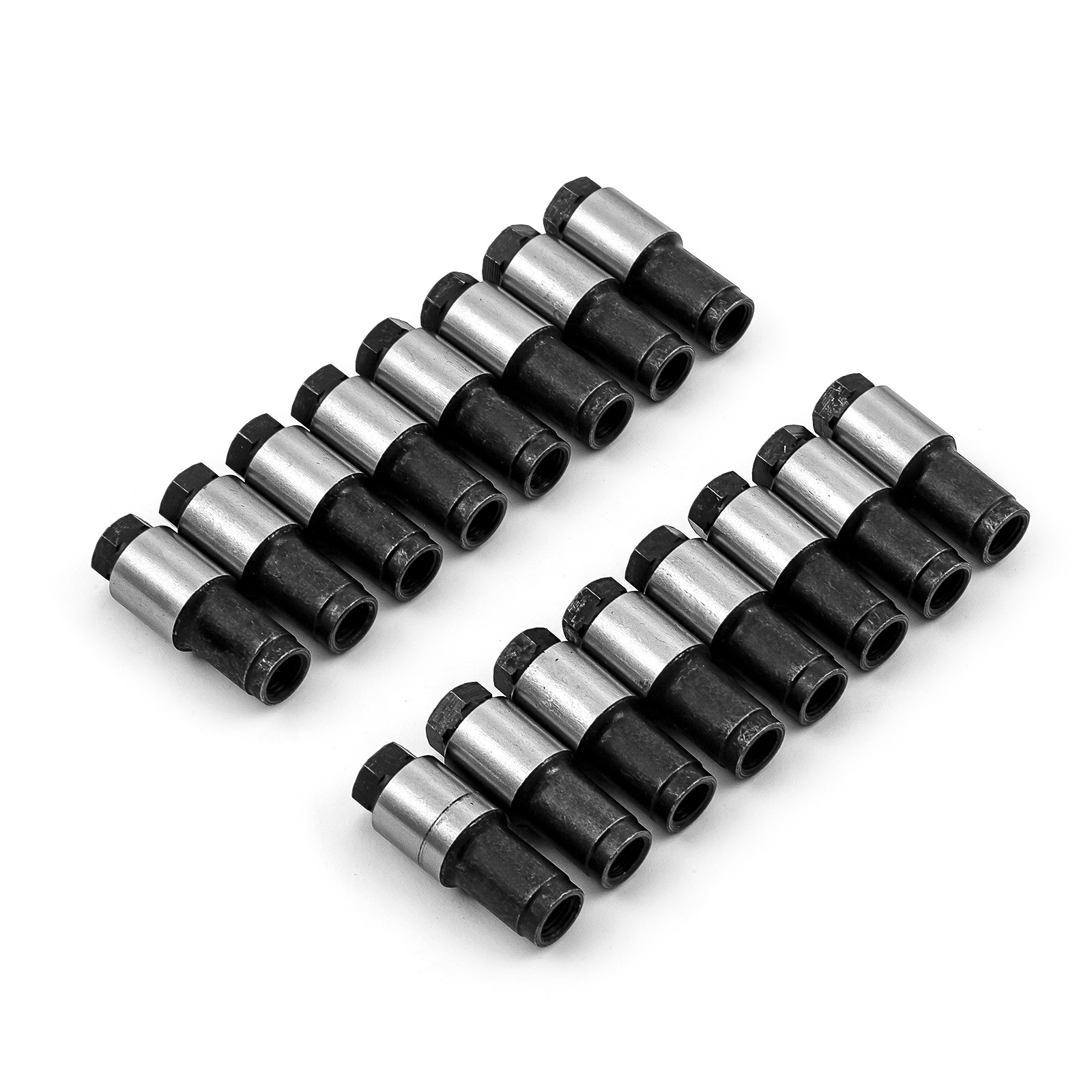 Speedmaster® PCE255.1007 7/16" Polylock Rocker Arm Nut Set (Suits: Stud Girdle)