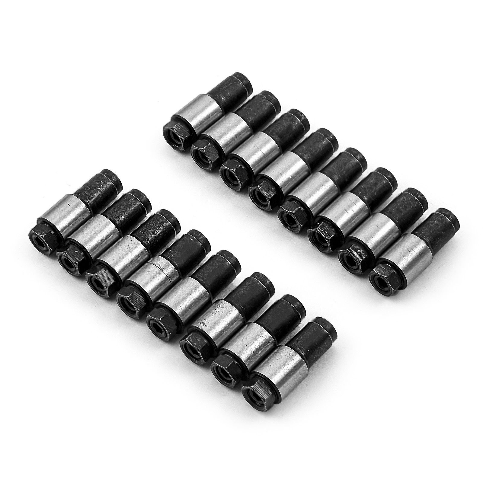 Speedmaster® PCE255.1007 7/16" Polylock Rocker Arm Nut Set (Suits: Stud Girdle)
