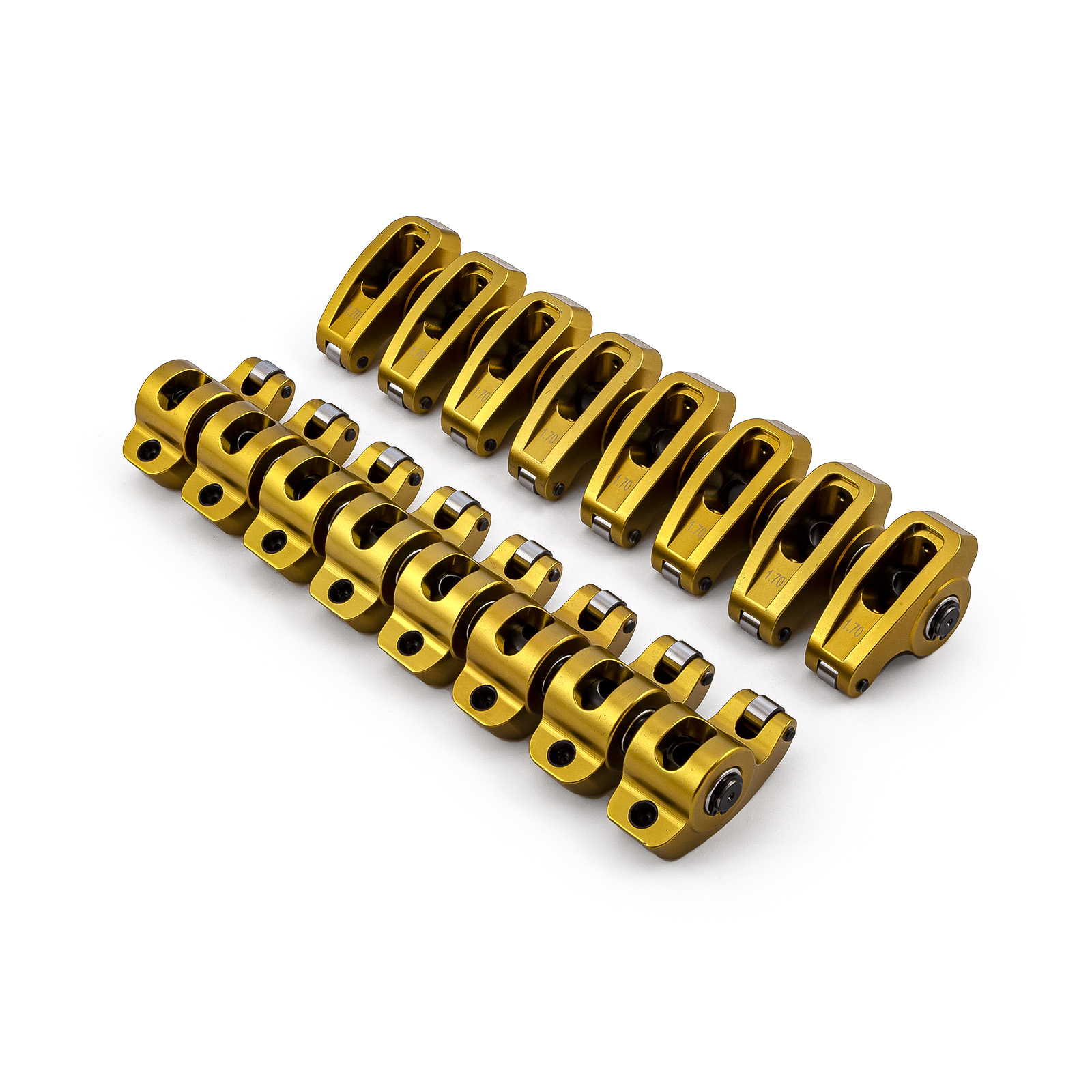 Speedmaster® PCE261.1014.01 Chevy BBC 454 1.7 Ratio 7/16" Aluminum Roller Rocker Arms Set