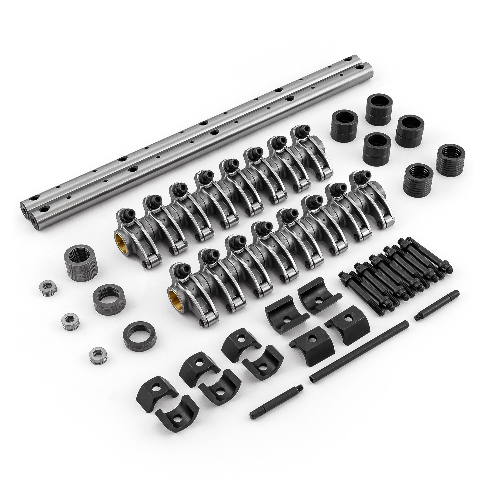 Speedmaster® PCE261.1084.01 Mopar Chrysler SB 318 340 360 1.5 Stainless Steel Roller Rocker Arms W/ Hardware