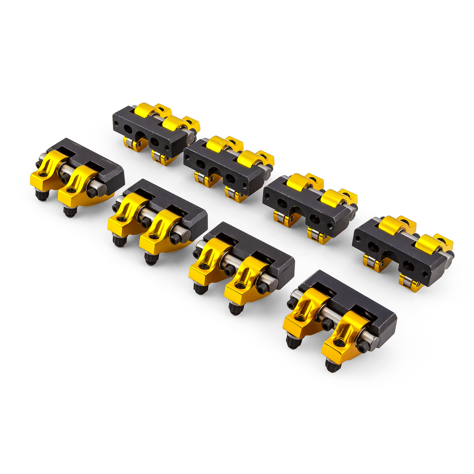 Speedmaster® PCE261.1093.03 Chevy SBC 350 1.5 Ratio Alum Shaft Mount Roller Rocker Arm Set -Zero Offset