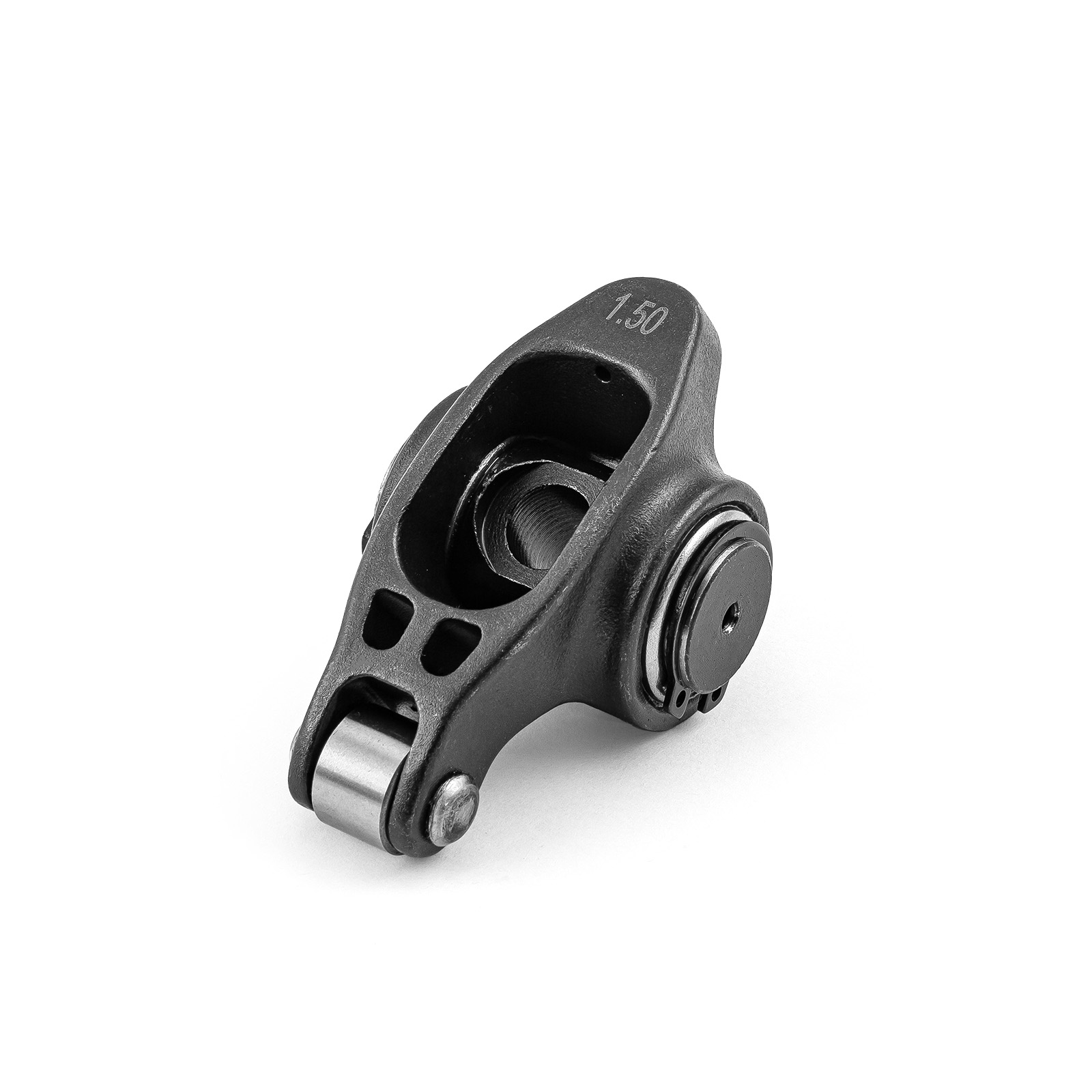 Speedmaster® PCE261.1160 Chevy SBC 350 1.5 Ratio 3/8" Ultra Black Chromoly Roller Rocker Arms Set