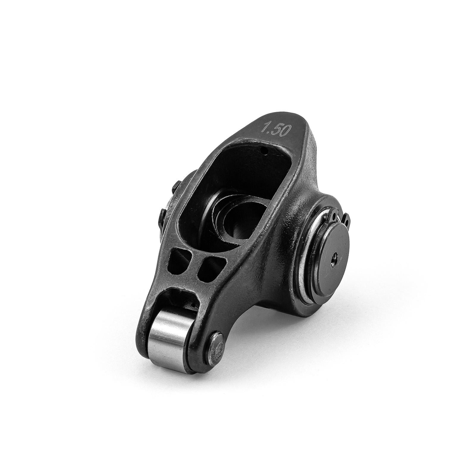 Speedmaster® PCE261.1161 Chevy SBC 350 1.5 Ratio 7/16" Ultra Black Chromoly Roller Rocker Arms Set