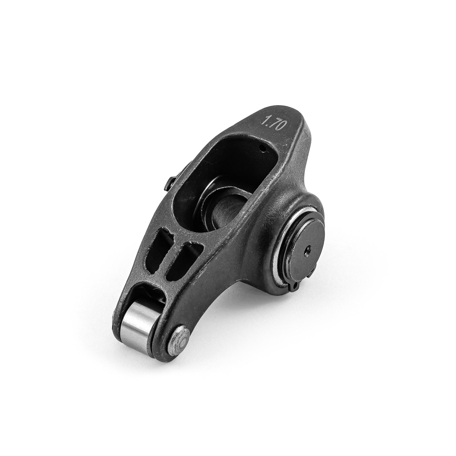 Speedmaster® PCE261.1164 Chevy BBC 454 1.7 Ratio 7/16" Ultra Black Chromoly Roller Rocker Arms Set