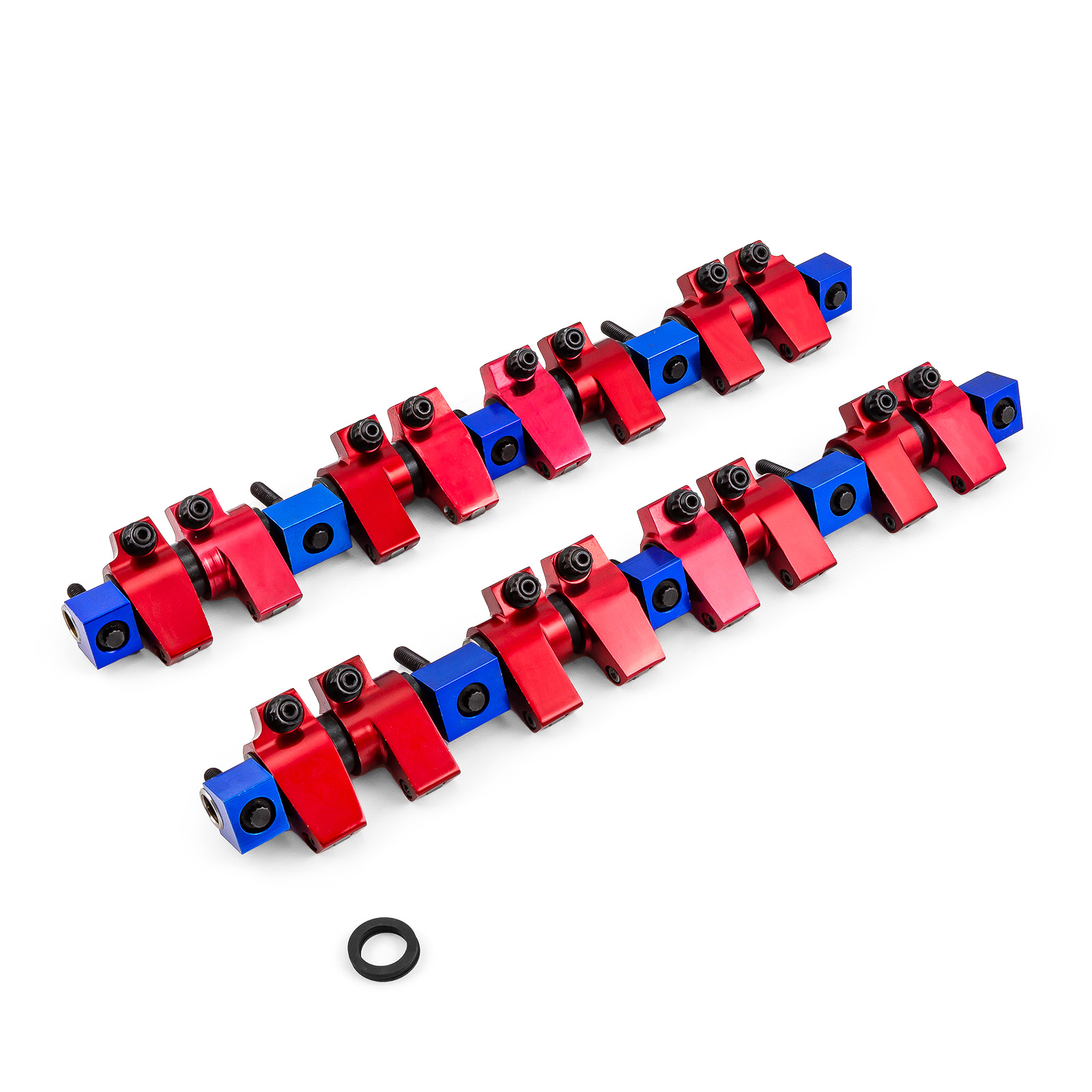 Mopar Chrysler BB 383 440 1.5 Aluminum Roller Rocker Arms & Shafts (Ofset .650)