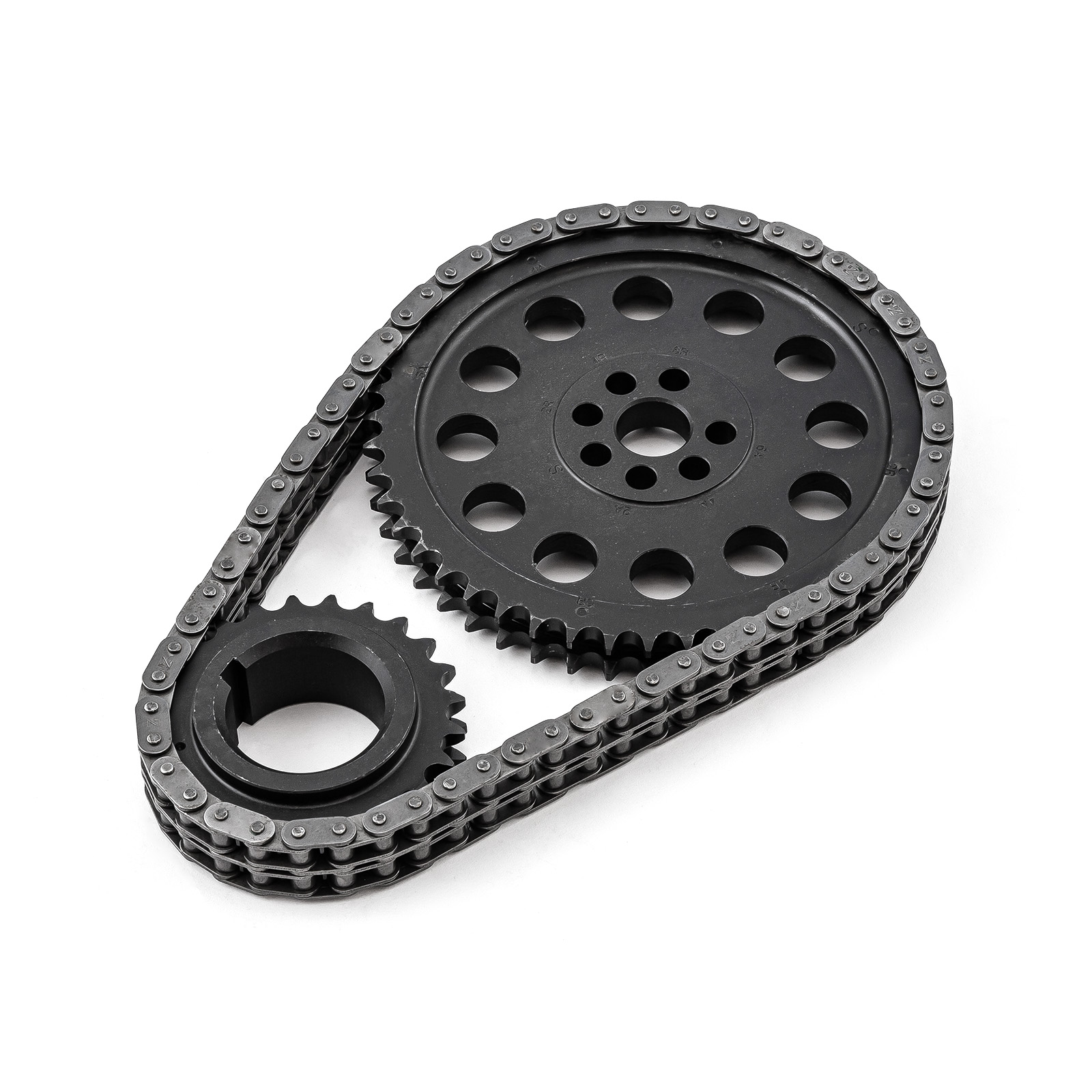 Speedmaster® PCE264.1016 Oldsmobile 400 425 455 Double Roller 9 Keyway Billet Steel Timing Chain Kit