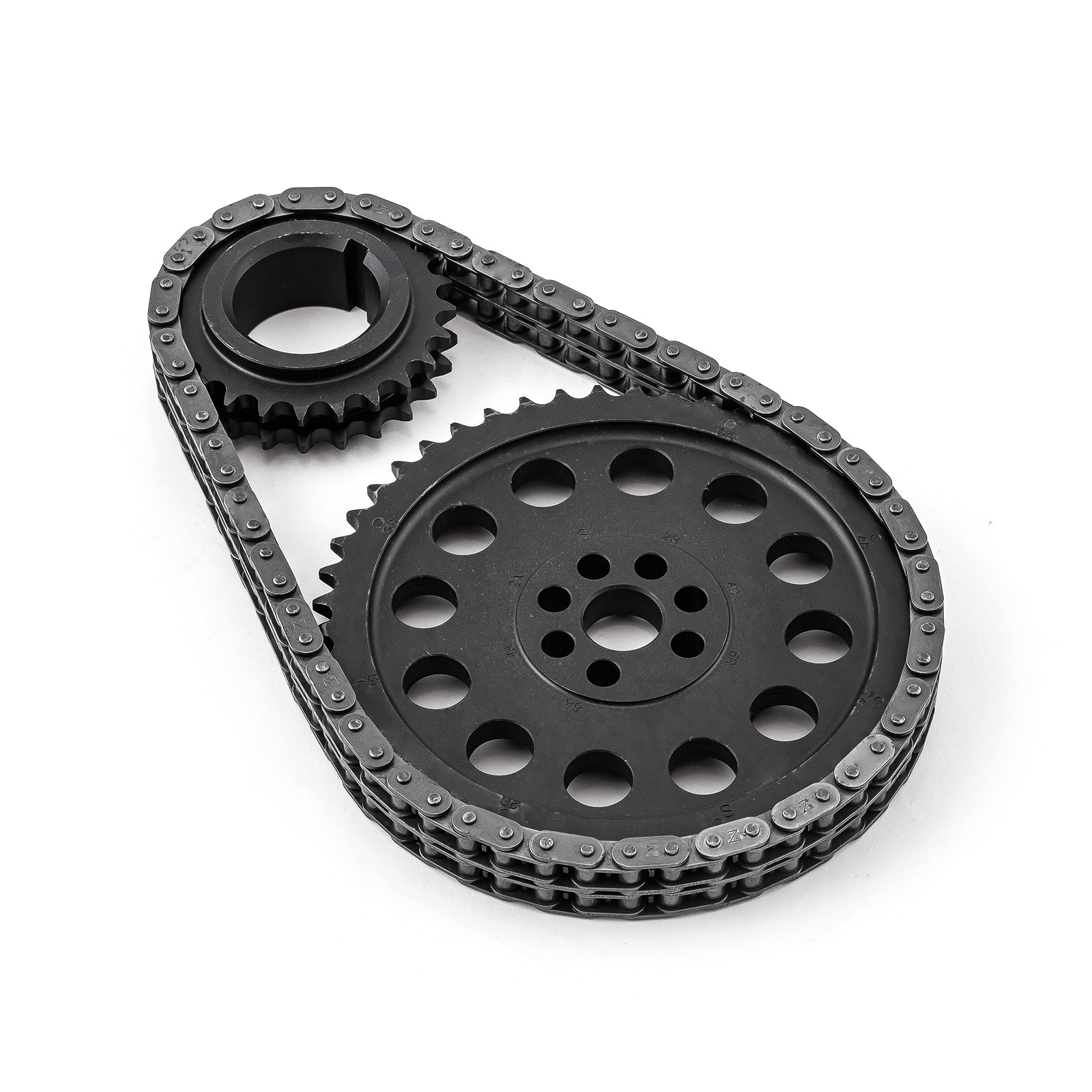 Speedmaster® PCE264.1016 Oldsmobile 400 425 455 Double Roller 9 Keyway Billet Steel Timing Chain Kit