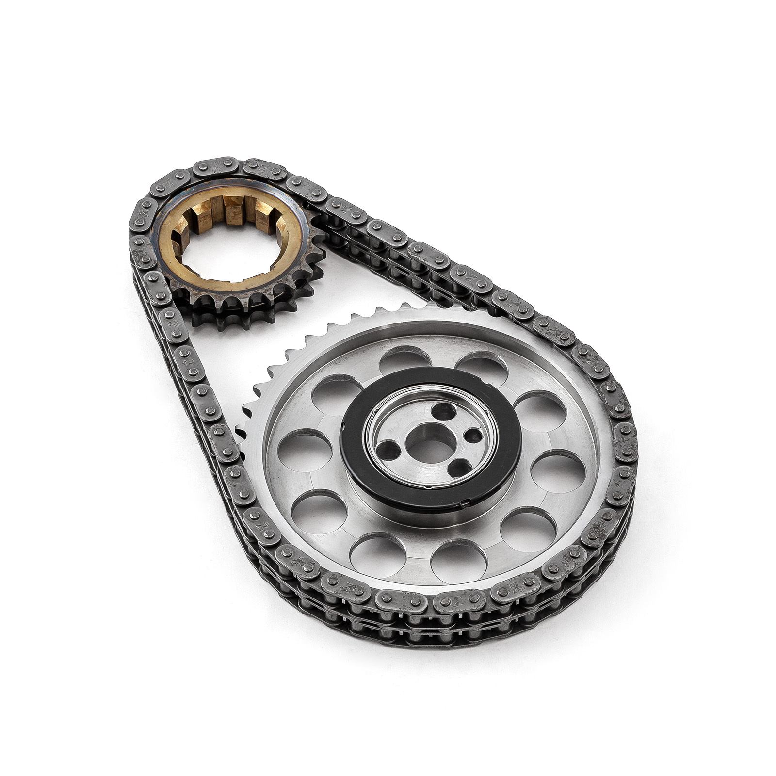 Speedmaster® PCE264.1022 Chevy GM LS1 LS2 LS6 Double Roller 9 Keyway Billet Steel Timing Chain Kit