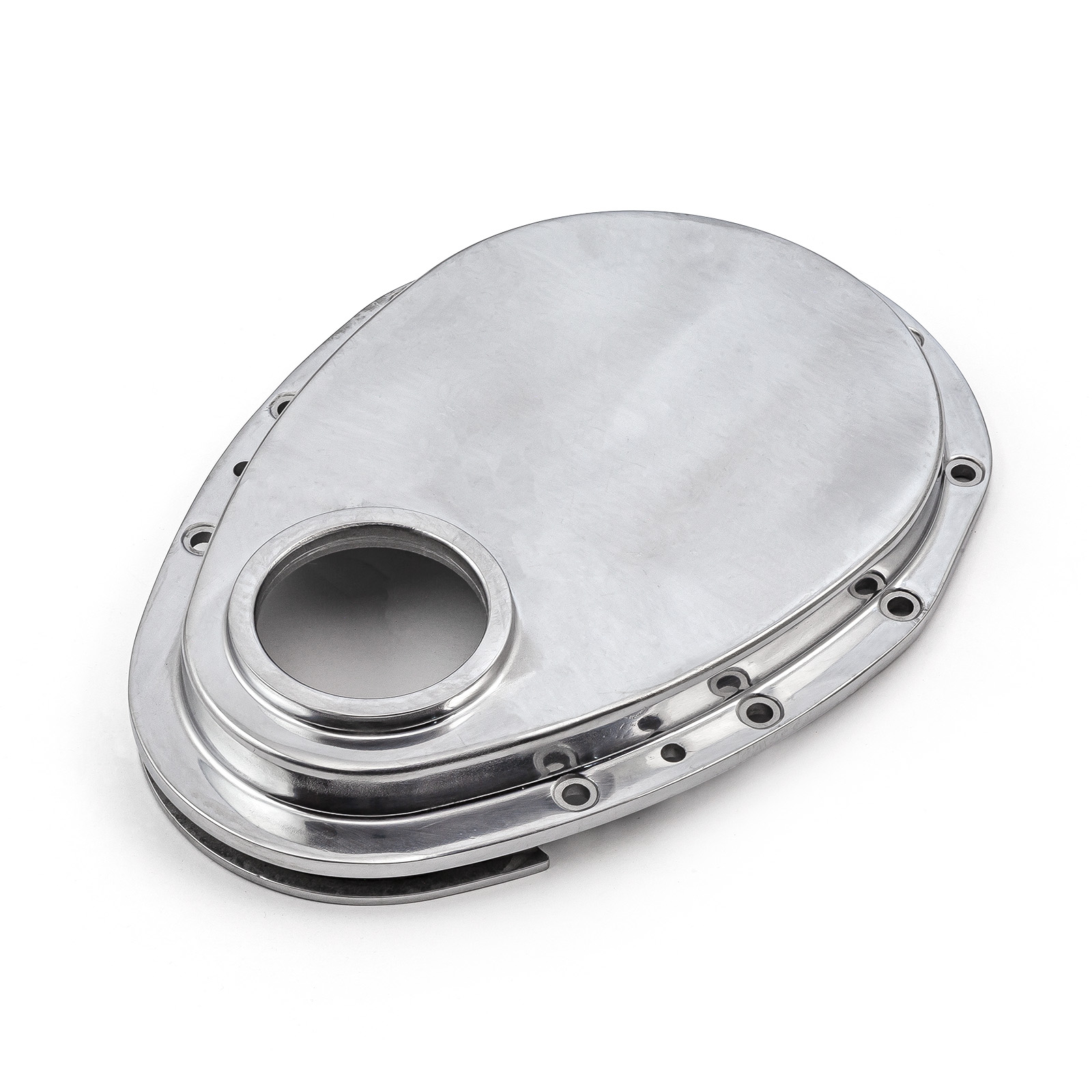 Speedmaster® PCE265.1008 Chevy SBC 350 Aluminum Timing Chain Cover Polished