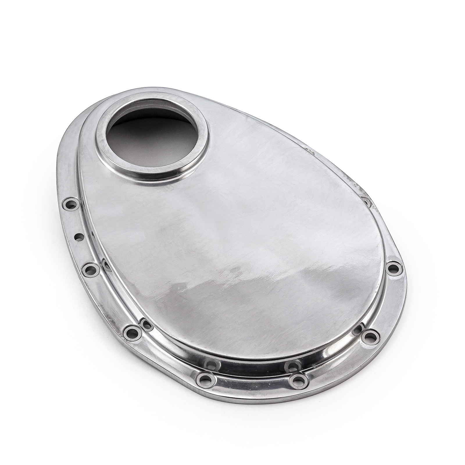 Speedmaster® PCE265.1008 Chevy SBC 350 Aluminum Timing Chain Cover Polished