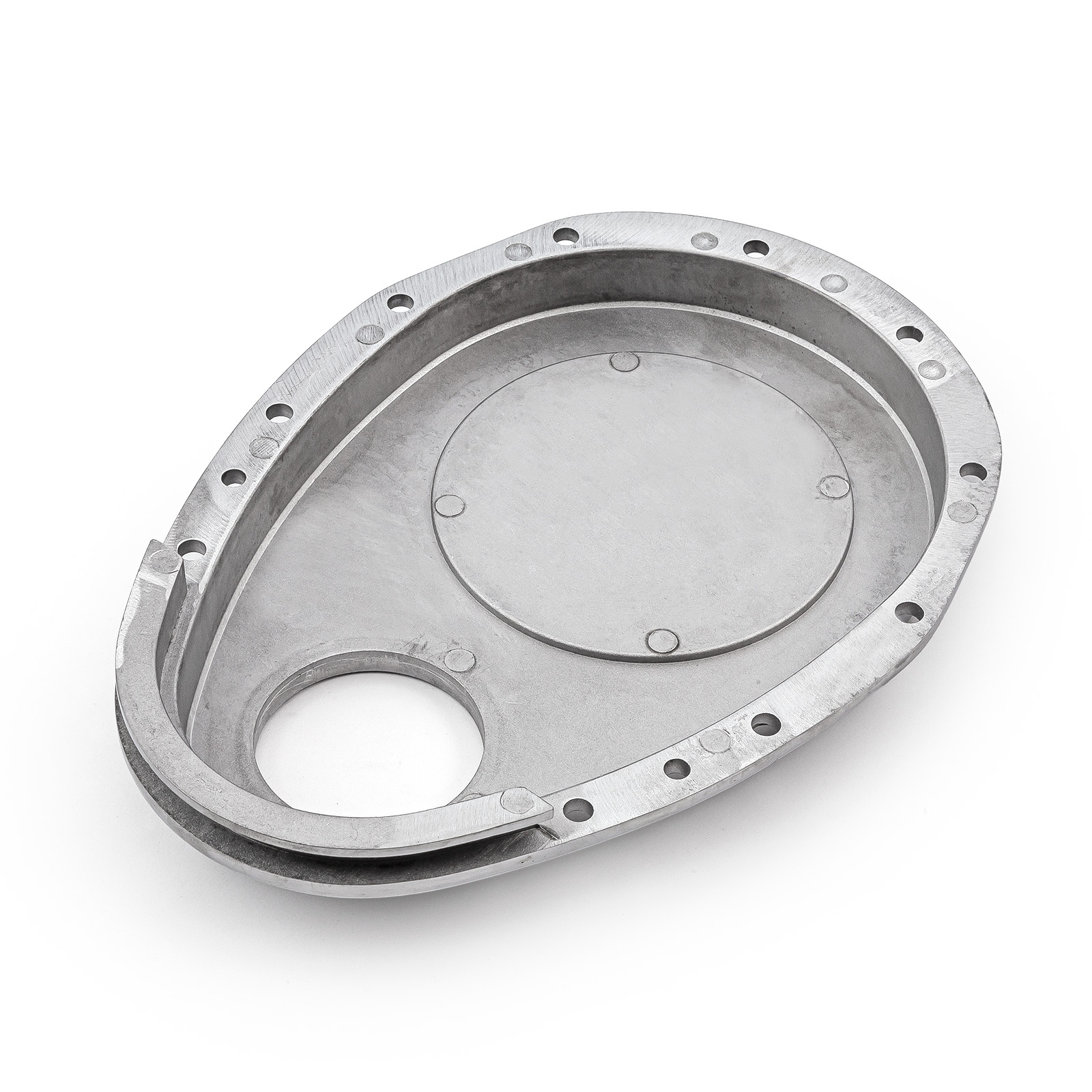 Speedmaster® PCE265.1008 Chevy SBC 350 Aluminum Timing Chain Cover Polished