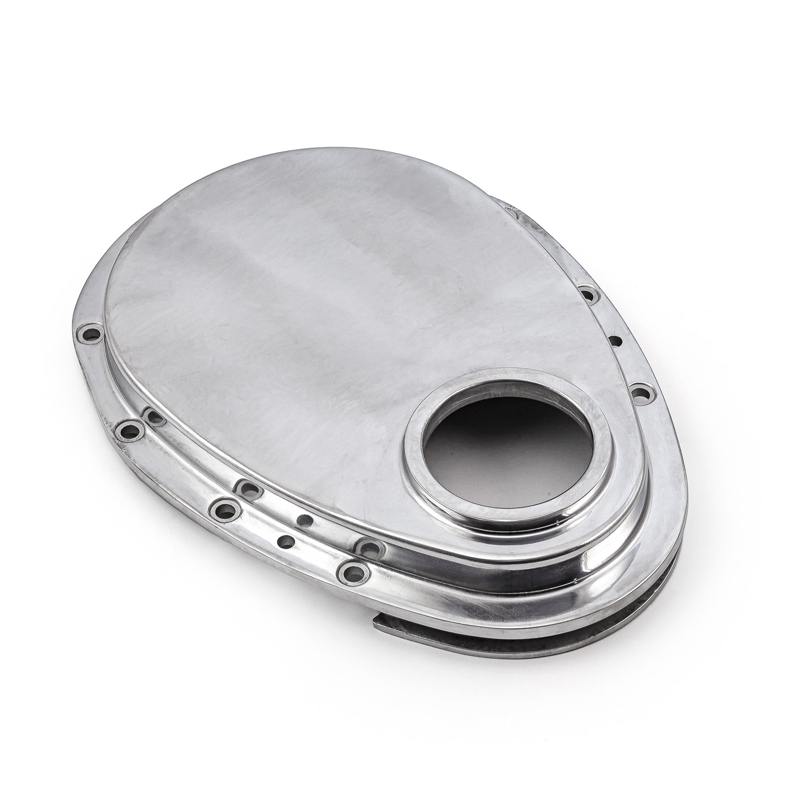 Speedmaster® PCE265.1008 Chevy SBC 350 Aluminum Timing Chain Cover Polished