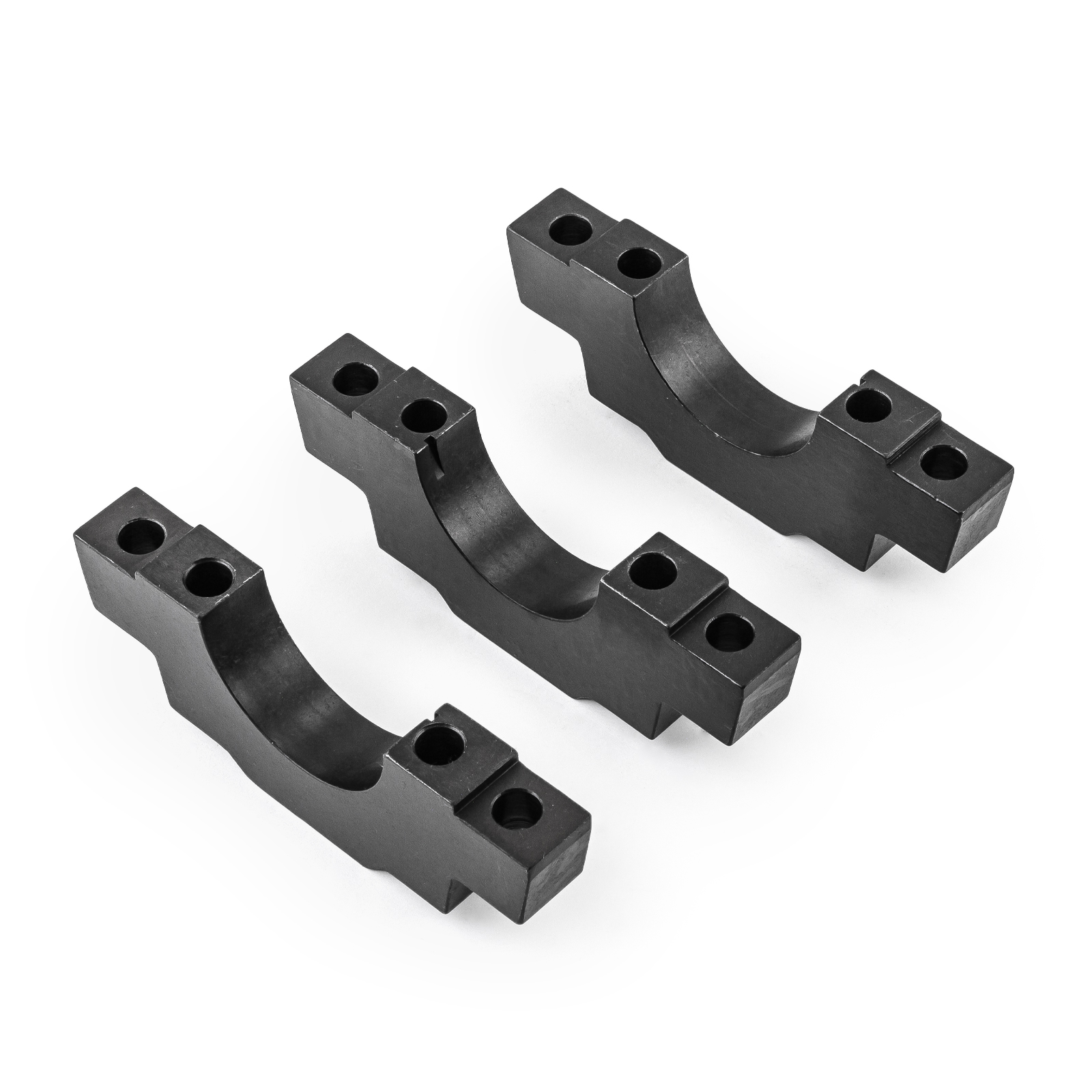 Speedmaster® PCE289.1003 Chevy SBC 350 OEM 2 Bolt to 4 Bolt Straight Billet Steel Main Caps Middle 3 Caps
