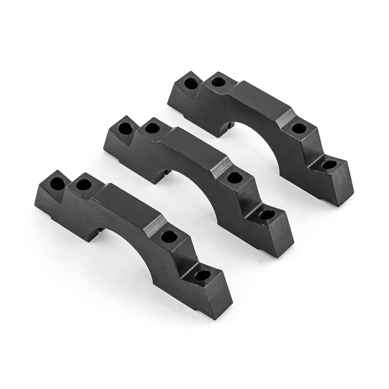 Speedmaster® PCE289.1004 Chevy 400 OEM 2 Bolt to 4 Bolt Splayed Billet Steel Main Caps (Middle 3 Caps)