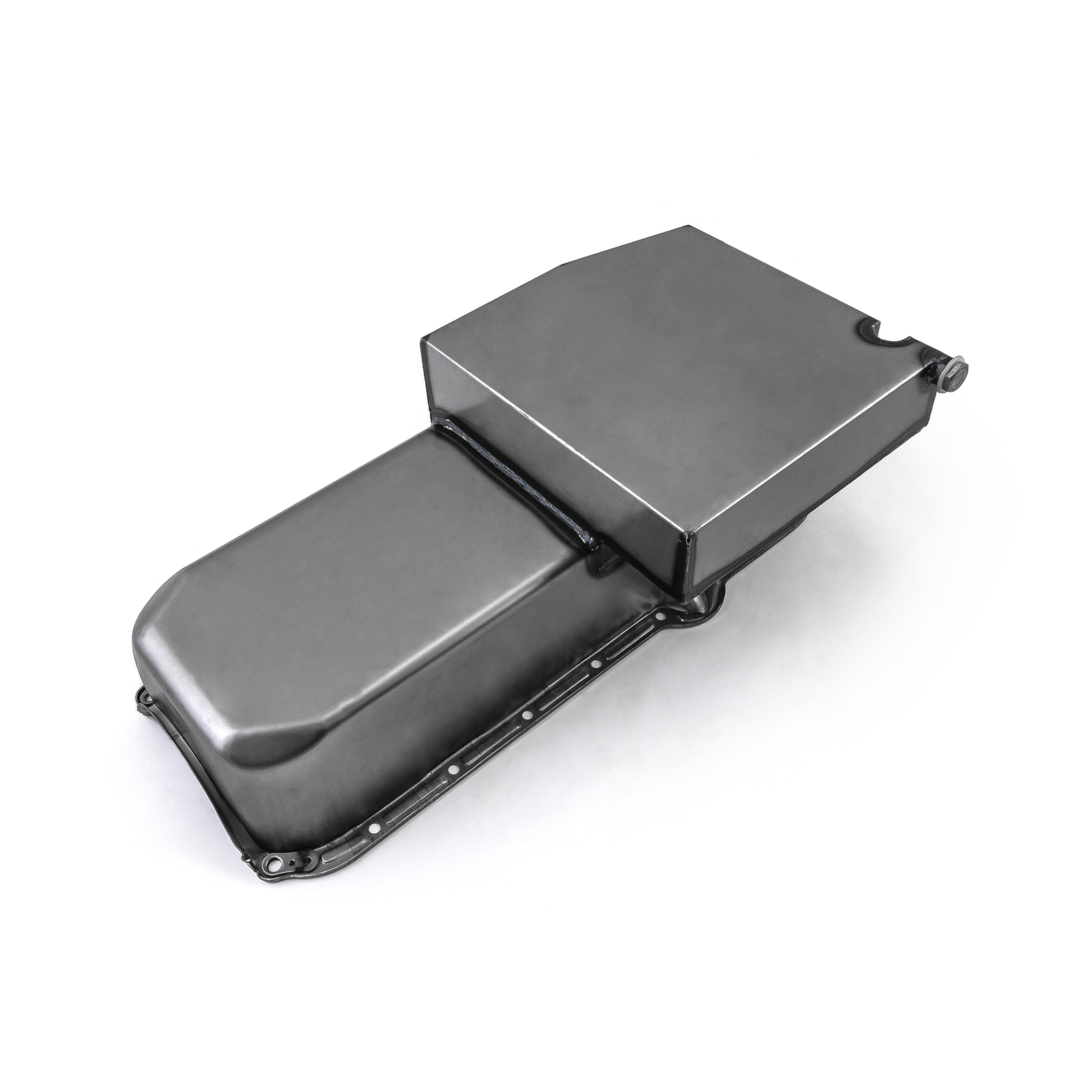 Speedmaster® PCE300.1024.01 Chevy SBC 350 2Pcs Rms 1980-85 P/Side 7Qt Circle Track Oil Pan [Natural]