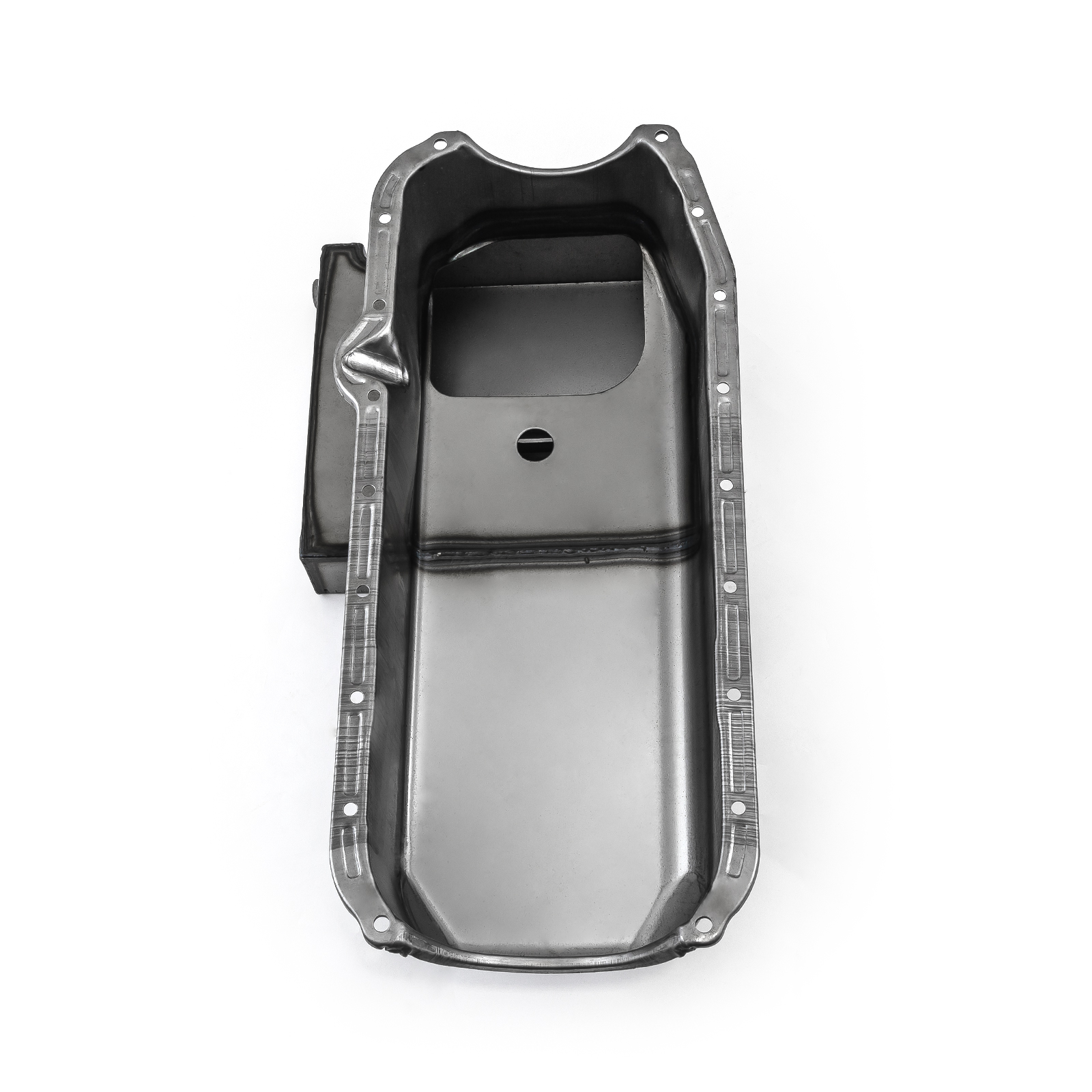 Speedmaster® PCE300.1024.01 Chevy SBC 350 2Pcs Rms 1980-85 P/Side 7Qt Circle Track Oil Pan [Natural]