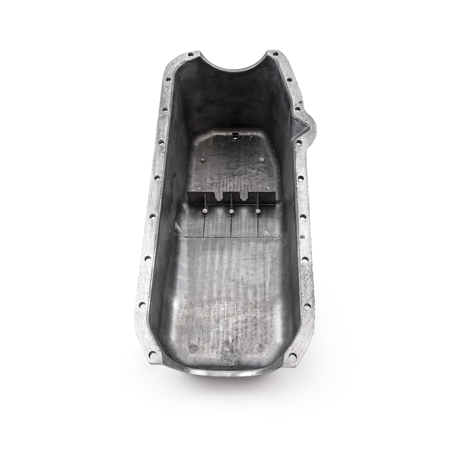 Speedmaster® PCE300.1027.01 Chevy SBC 350 2Pcs Rms 1955-79 D/Side Polished Finned Aluminum Oil Pan