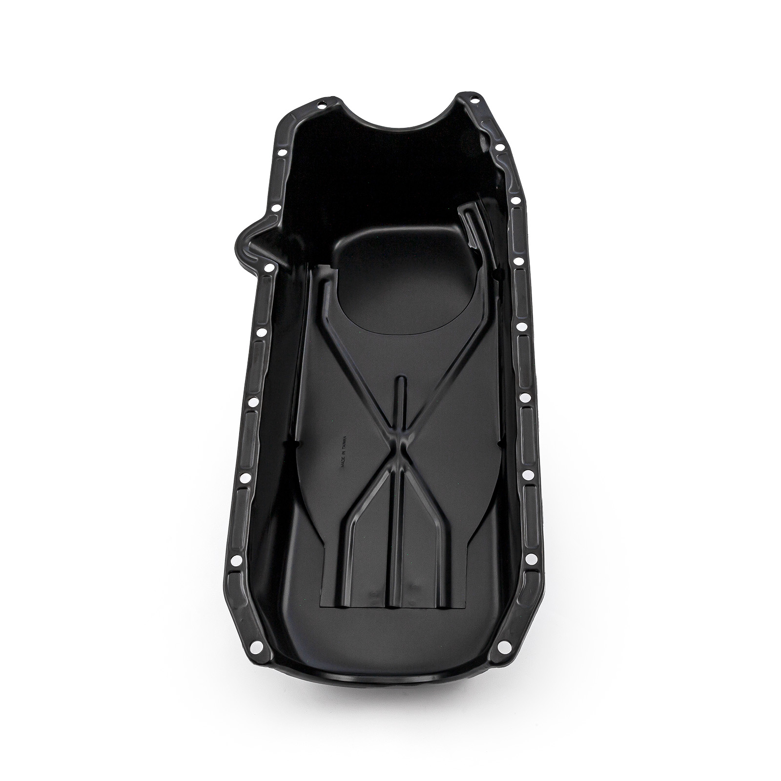 Speedmaster® PCE300.1037.02 Chevy SBC 350 2Pcs Rms 1980-85 P/Side Replacement Oil Pan [Black]