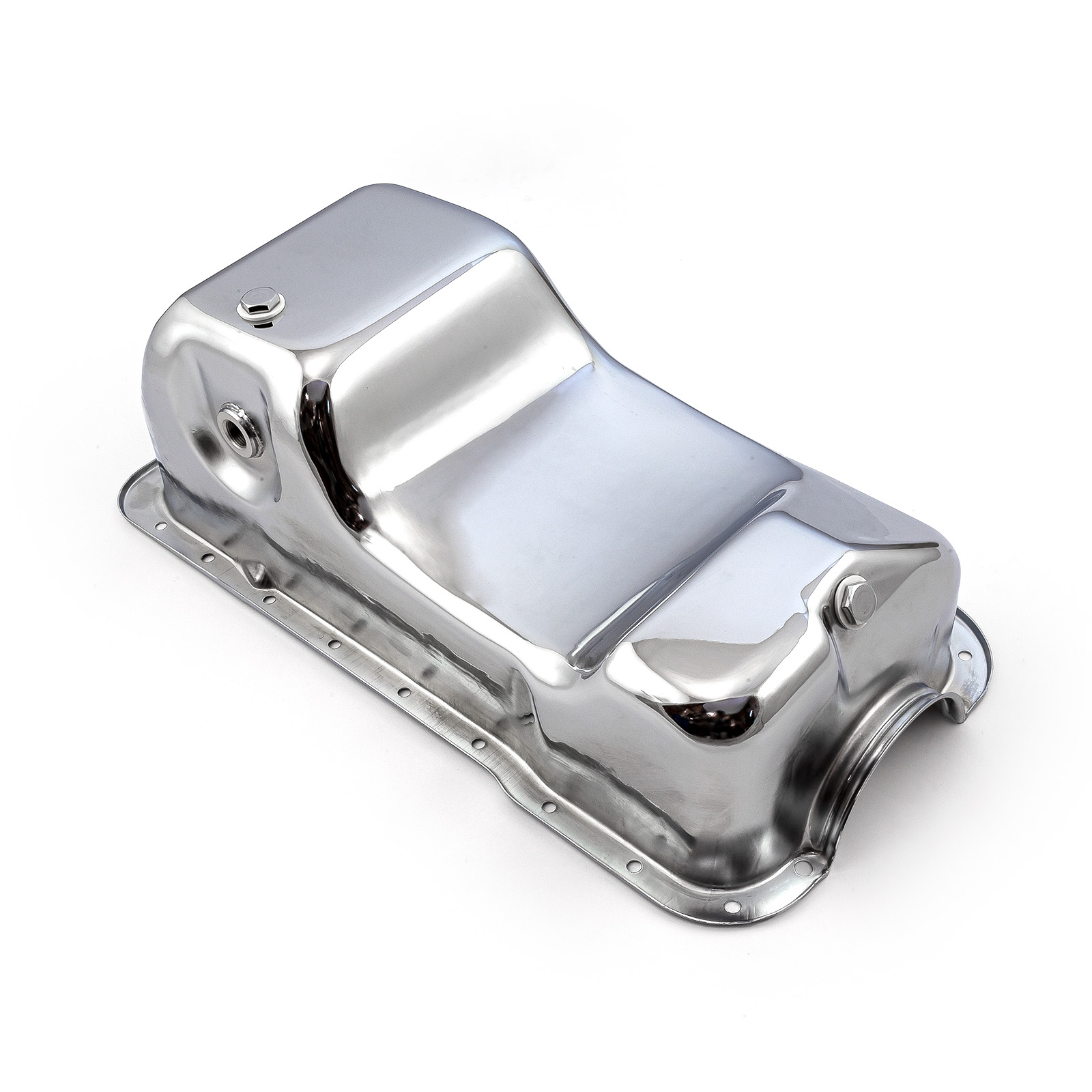 Speedmaster® PCE300.1067.02 Ford SB 289 302 Windsor Fox Body Dual Sump Chrome Oil Pan