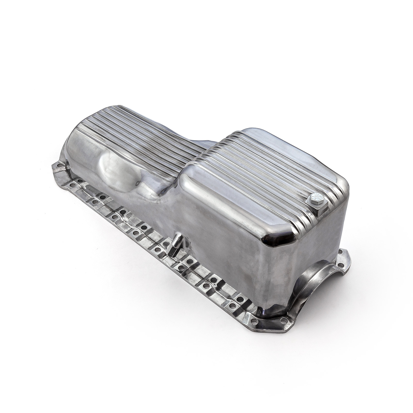 Speedmaster® PCE300.1090.01 Chevy BBC 454 2Pc Gen 4 1965 - 1990 Polished Finned Aluminum Oil Pan