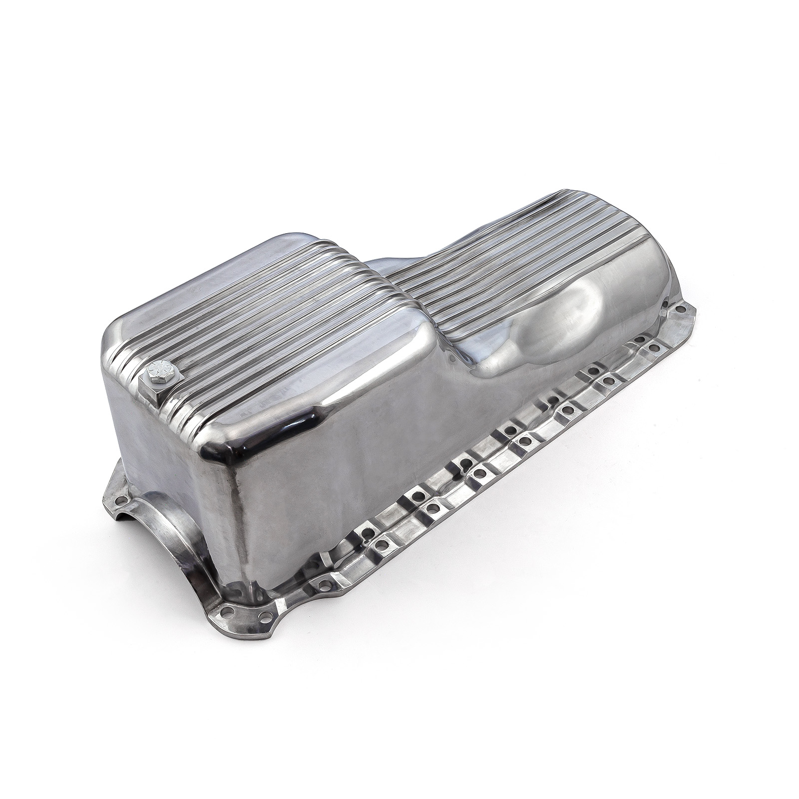 Speedmaster® PCE300.1090.01 Chevy BBC 454 2Pc Gen 4 1965 - 1990 Polished Finned Aluminum Oil Pan
