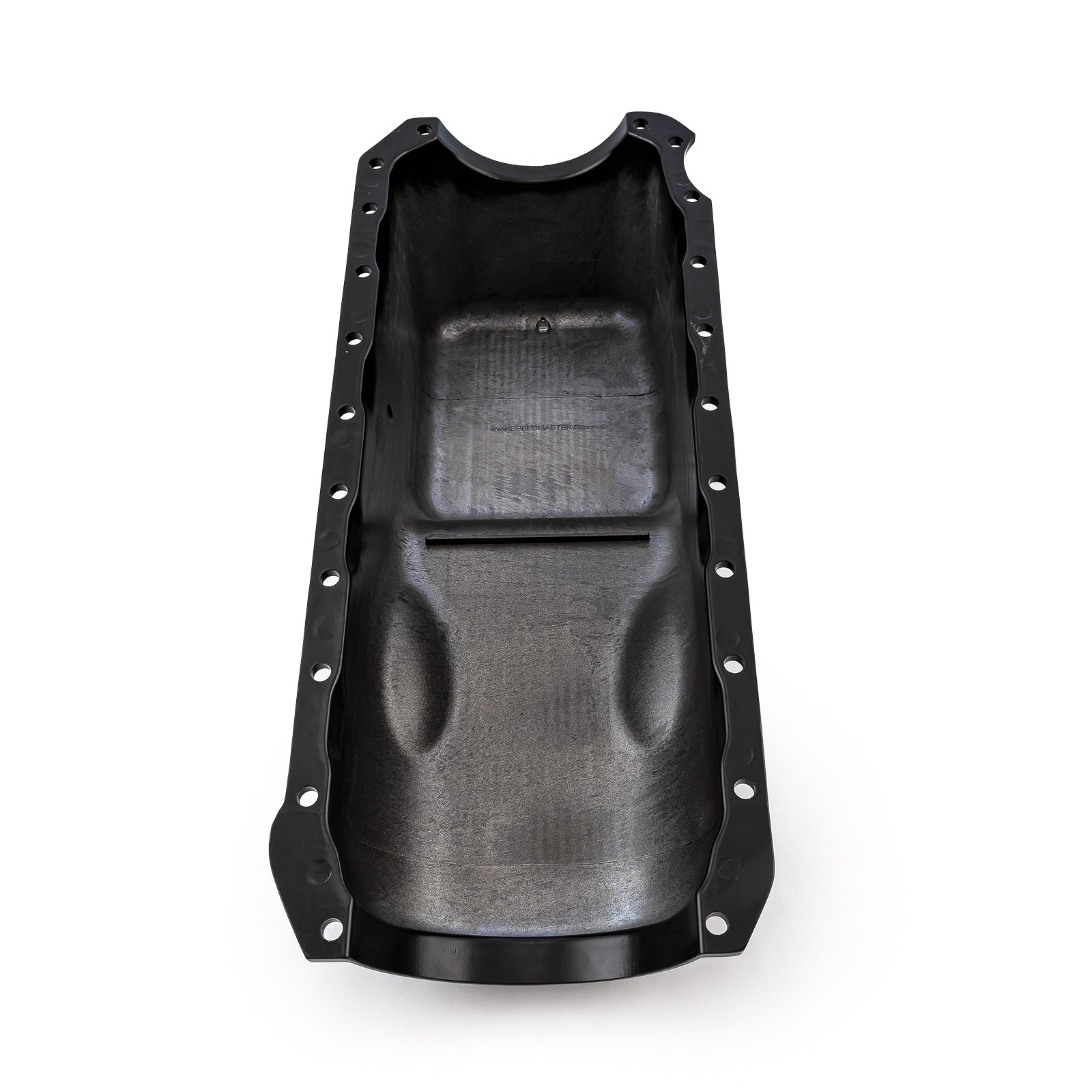 Speedmaster® PCE300.1090.02 Chevy BBC 454 2Pc Early Gen 4 1965 - 1990 Black Finned Aluminum Oil Pan