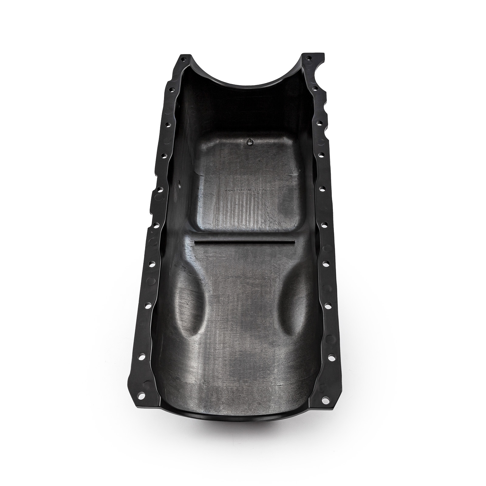 Speedmaster® PCE300.1092.02 Chevy BBC 454 1Pc Late Gen 5 & 6 1991 - Up Black Finned Aluminum Oil Pan