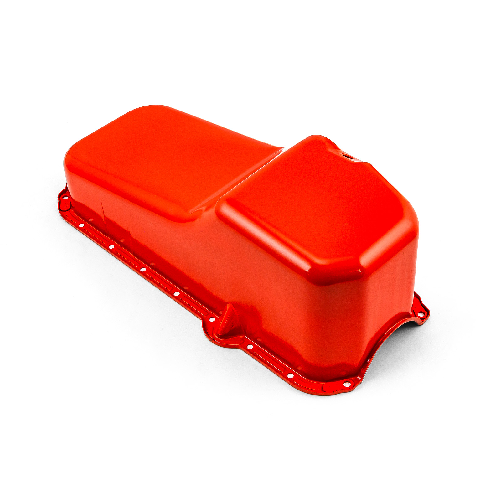 Speedmaster® PCE300.1037.04 Chevy SBC 350 2Pcs Rms 1980-85 P/Side Replacement Oil Pan [Orange]