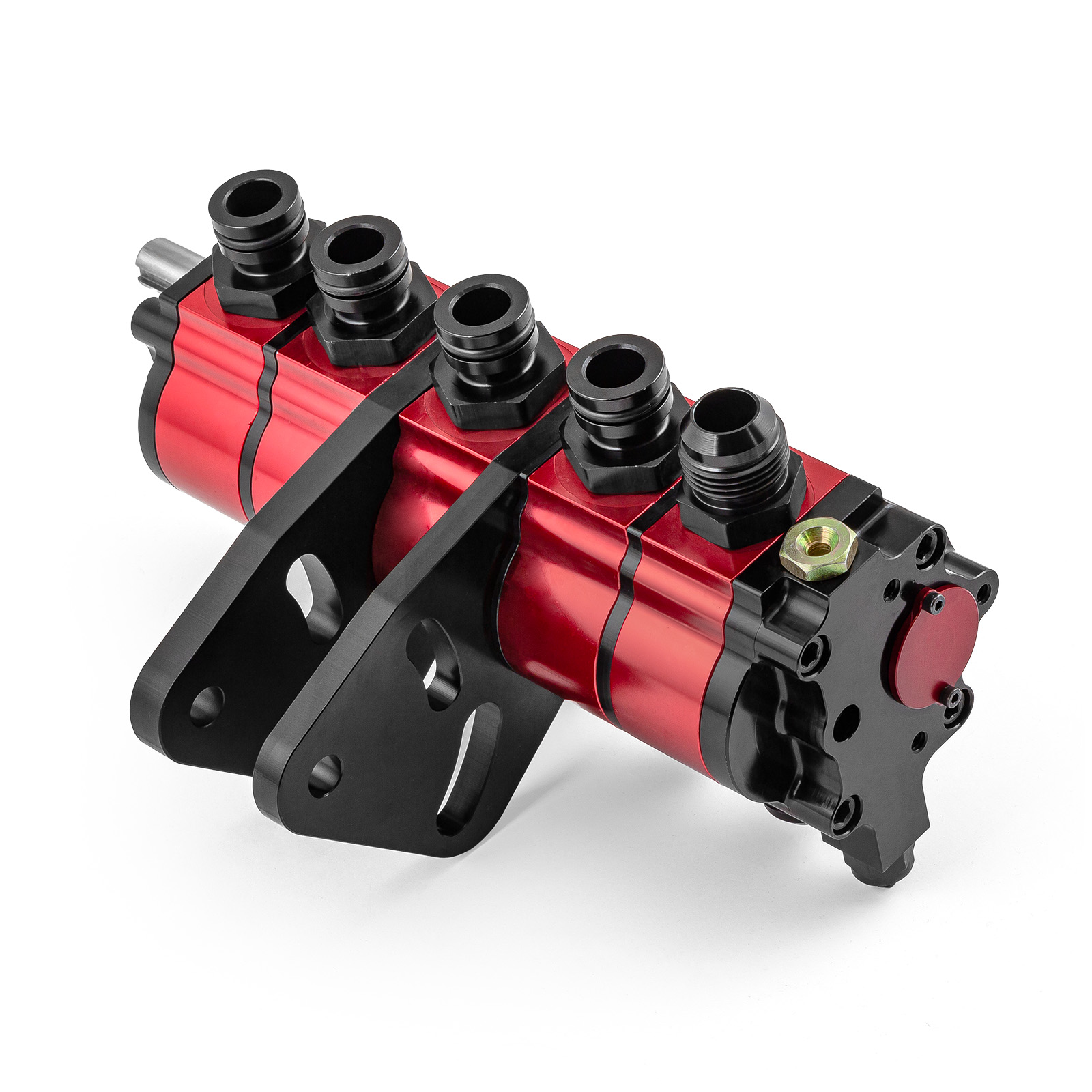 Speedmaster® PCE303.1026 Universal Billet Aluminum 5 Stage Dry Sump Oil Pump [Stock Car Drag]