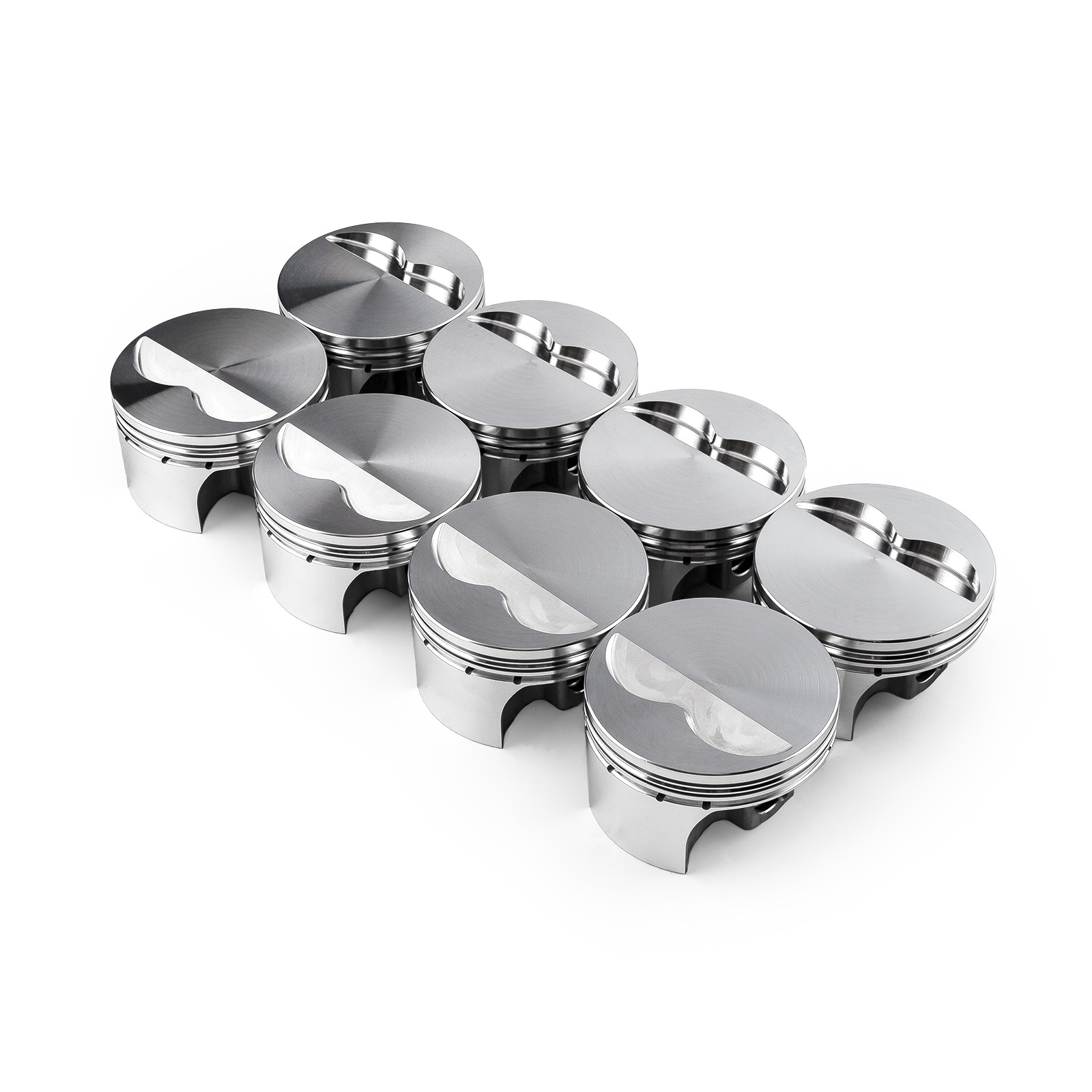 Speedmaster® PCE305.1010.03 Chevy SBC 383 ci 5.7" 4.030" 1.425" 0.927" Flat Top Forged Pistons