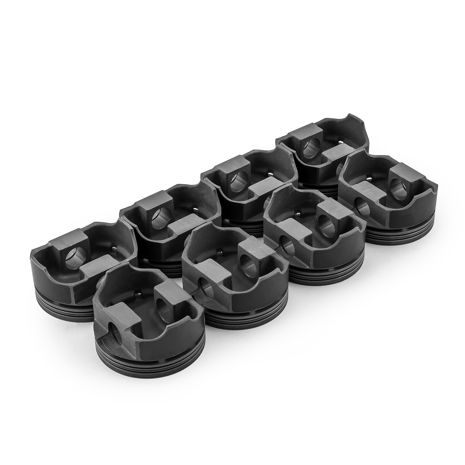 Speedmaster® PCE305.1005.04 Chevy SBC 383 ci 6.0" 4.040" 1.100" 0.927" Flat Top Hyper Pistons [Coated]