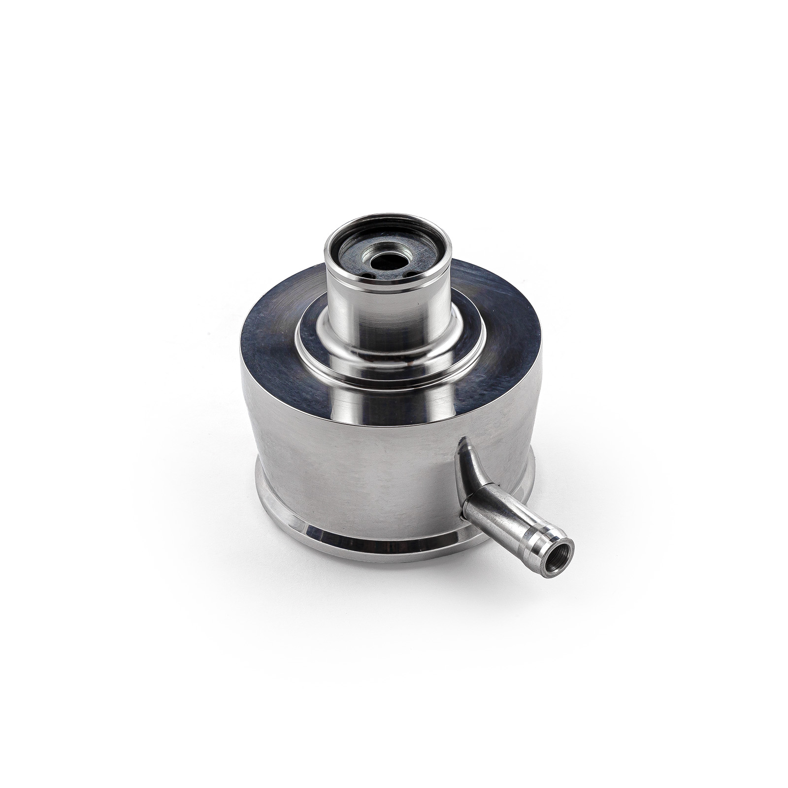 Speedmaster® PCE309.1009 Polished Aluminum Ball Milled Valve Cover Breather PVC Vent Tube to 1" Neck