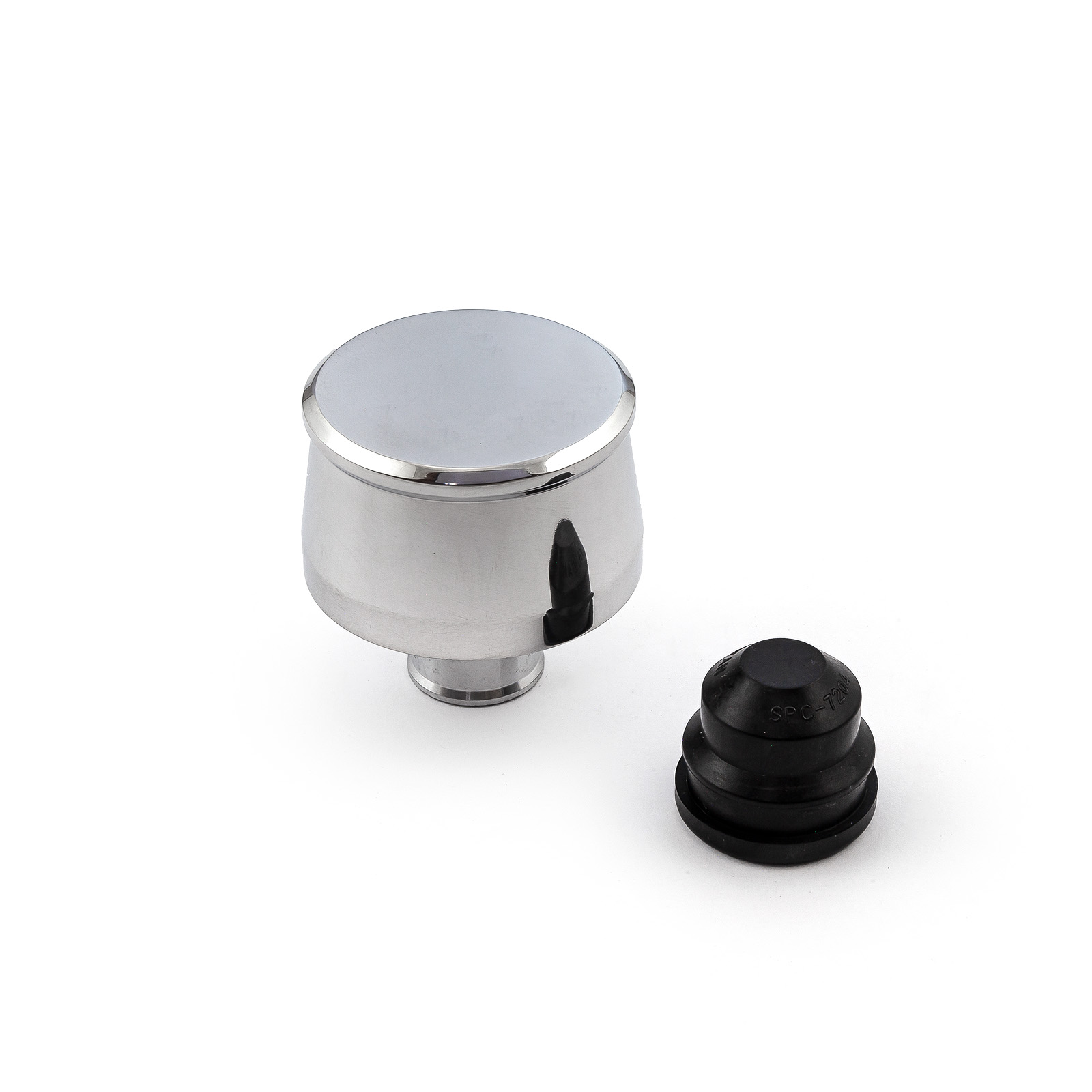 Speedmaster® PCE309.1017 Polished Aluminum Valve Cover Breather Cap & Gromment (Push In)