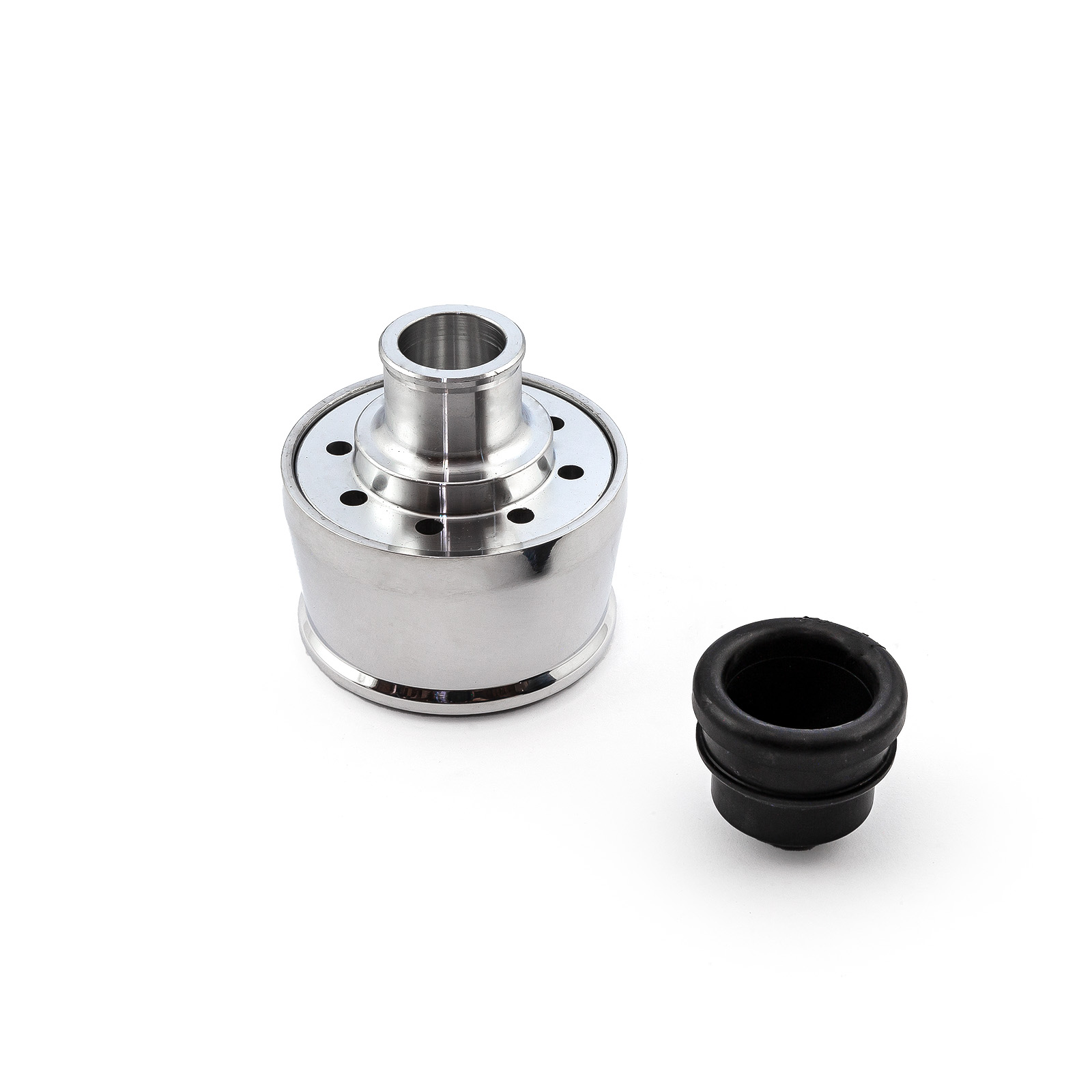 Speedmaster® PCE309.1017 Polished Aluminum Valve Cover Breather Cap & Gromment (Push In)