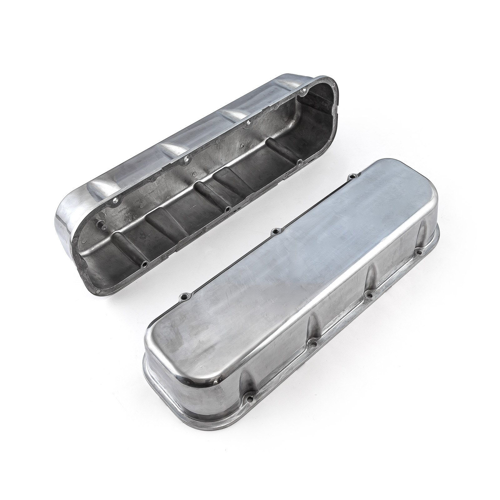 Speedmaster® PCE314.1027.01 Chevy BBC 454 Aluminum Plain Valve Cover - Tall w/o Hole