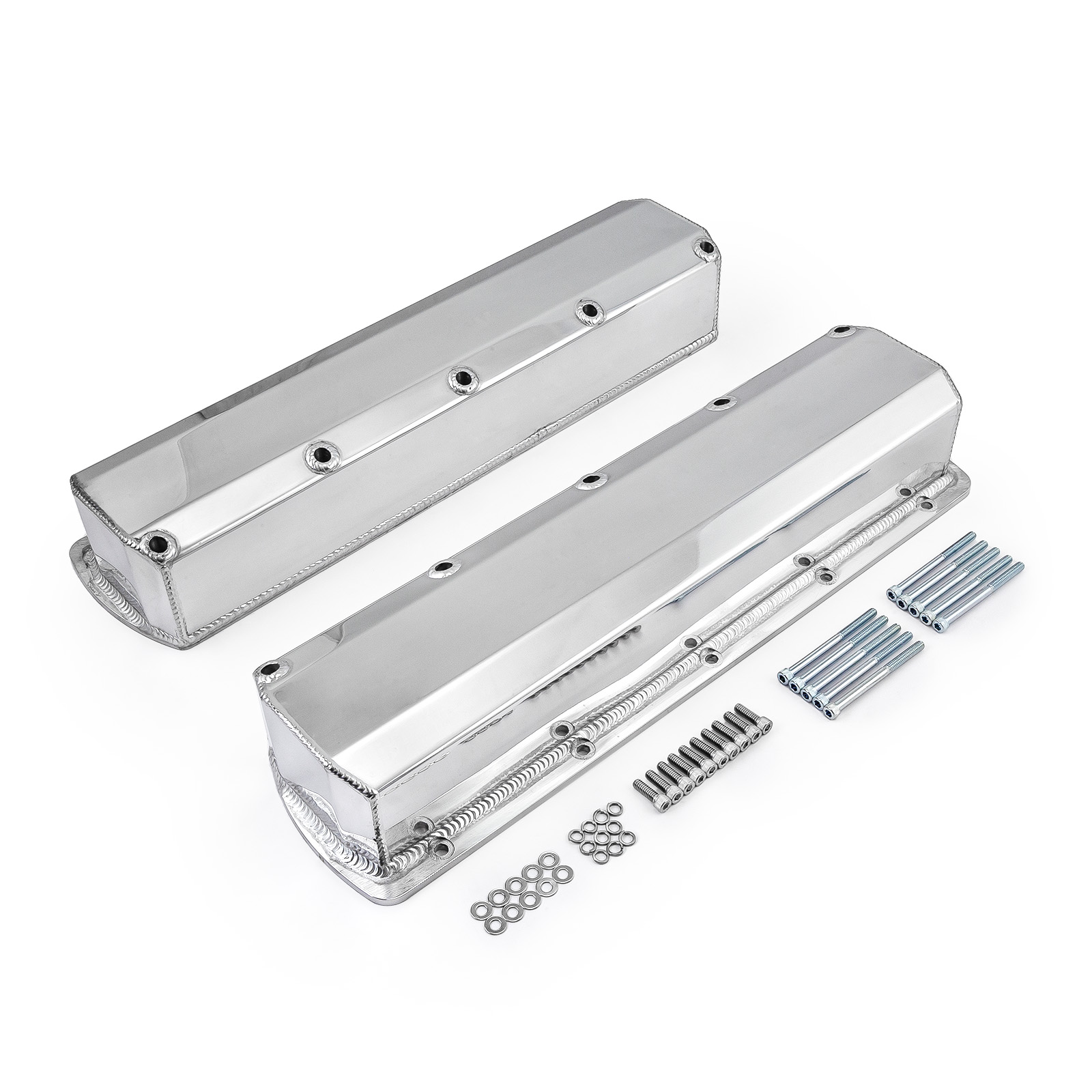 Speedmaster® PCE314.1171.02 Oldsmobile 350 400 425 455 Fabricated Valve Covers - Polished