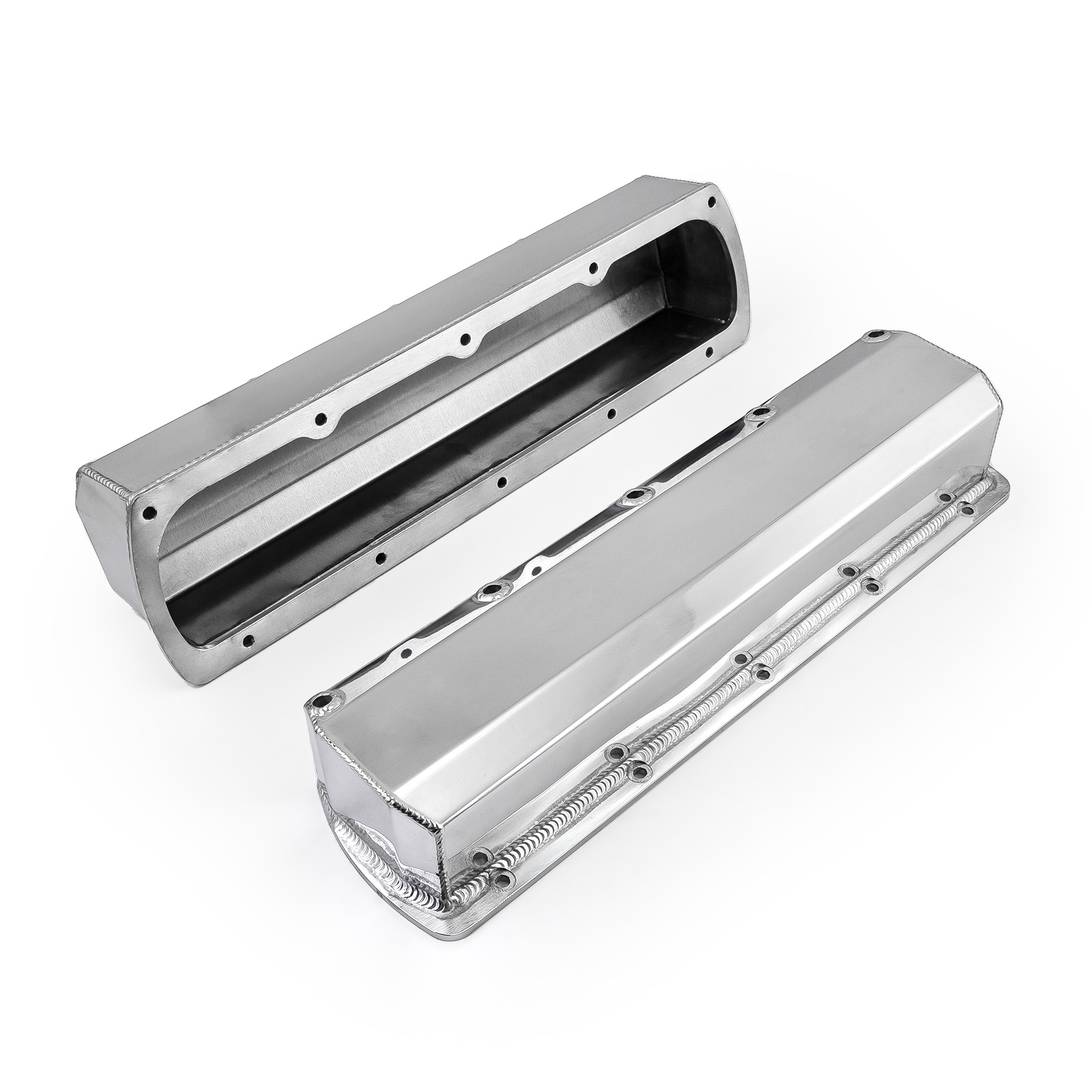 Speedmaster® PCE314.1171.02 Oldsmobile 350 400 425 455 Fabricated Valve Covers - Polished