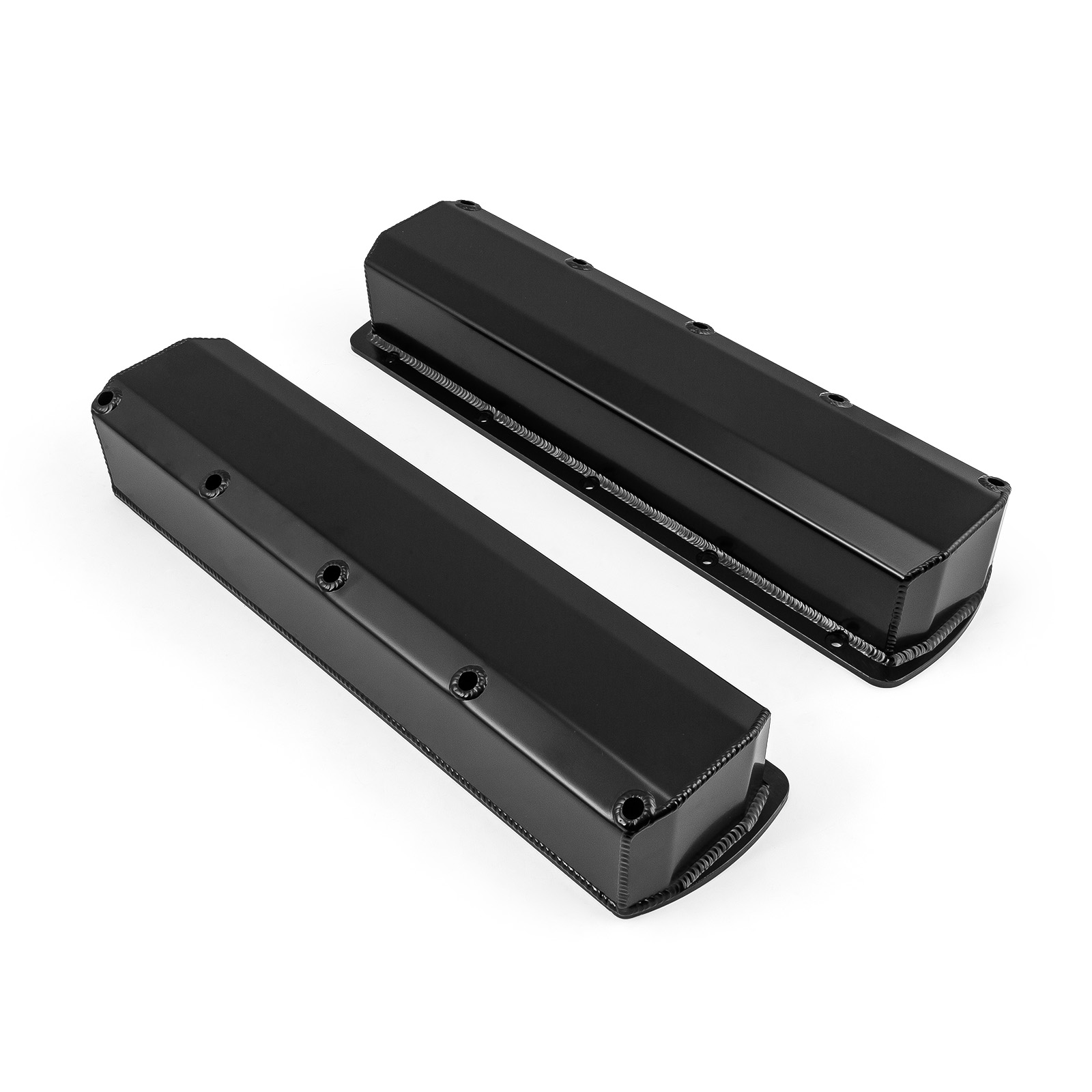 Speedmaster® PCE314.1171.03 Oldsmobile 350 400 425 455 Fabricated Valve Covers - Black
